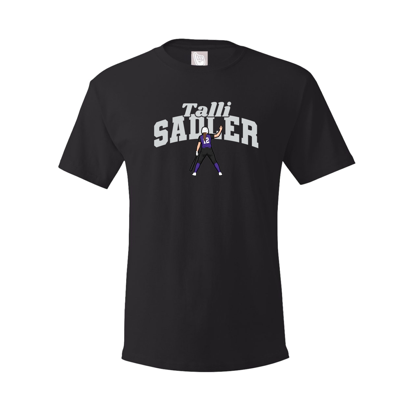 Youth Tee — Signature Arch in Black