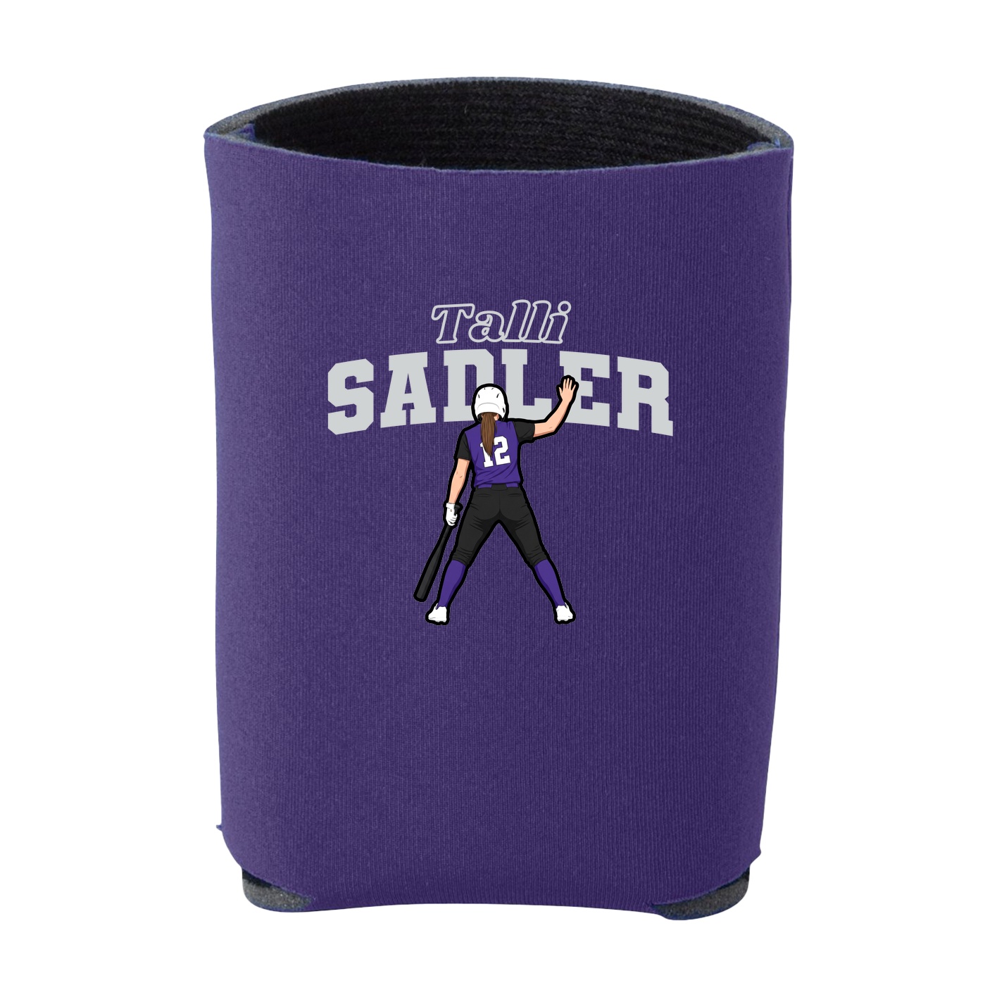 Can Holder — Name Arch in Purple