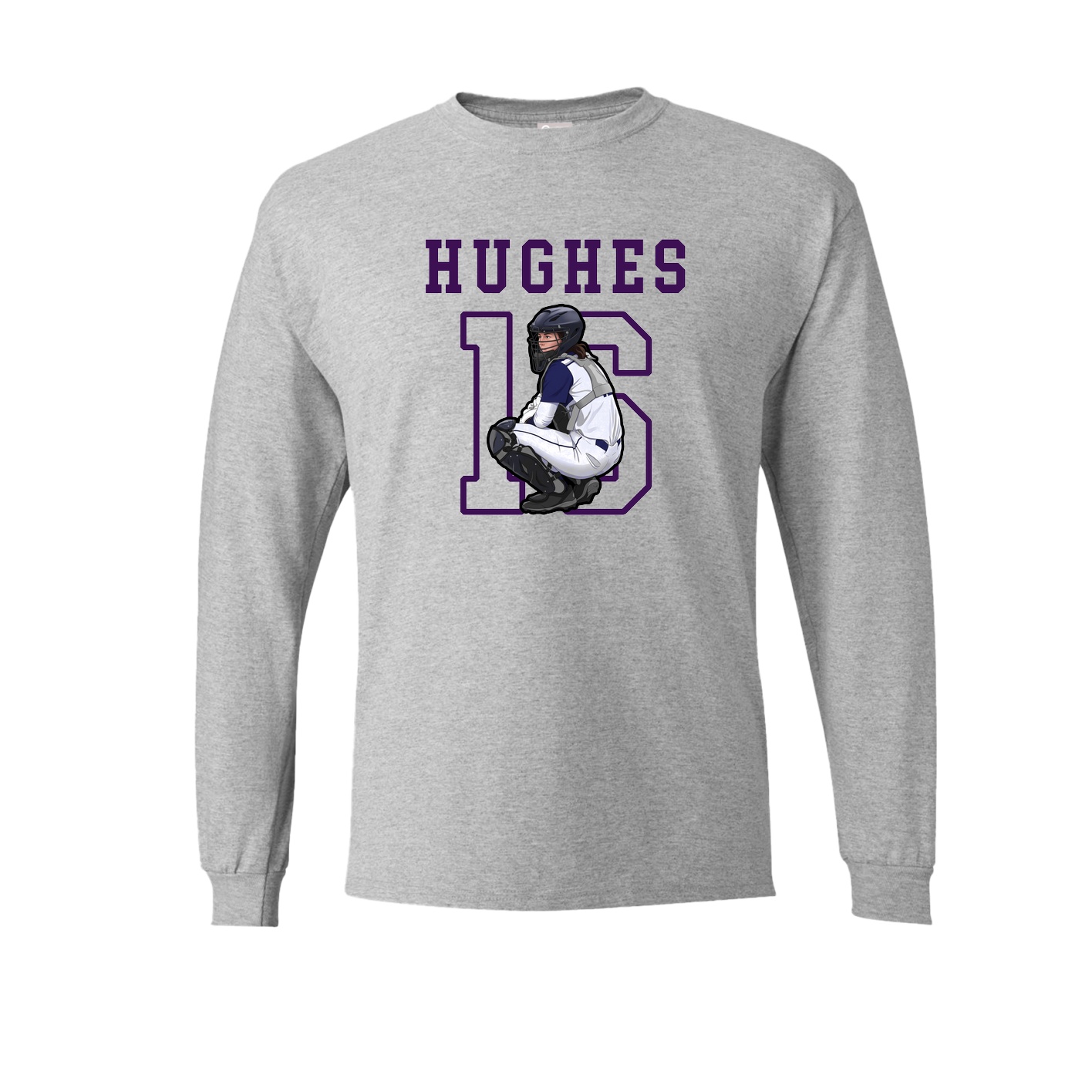 Long Sleeve Tee — Shirsey in Grey
