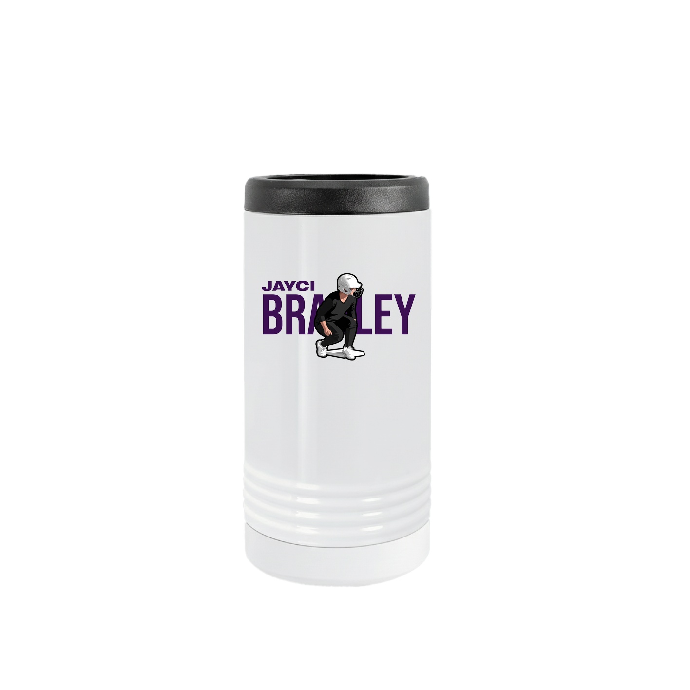 Slim Beverage Holder — Player Name in White