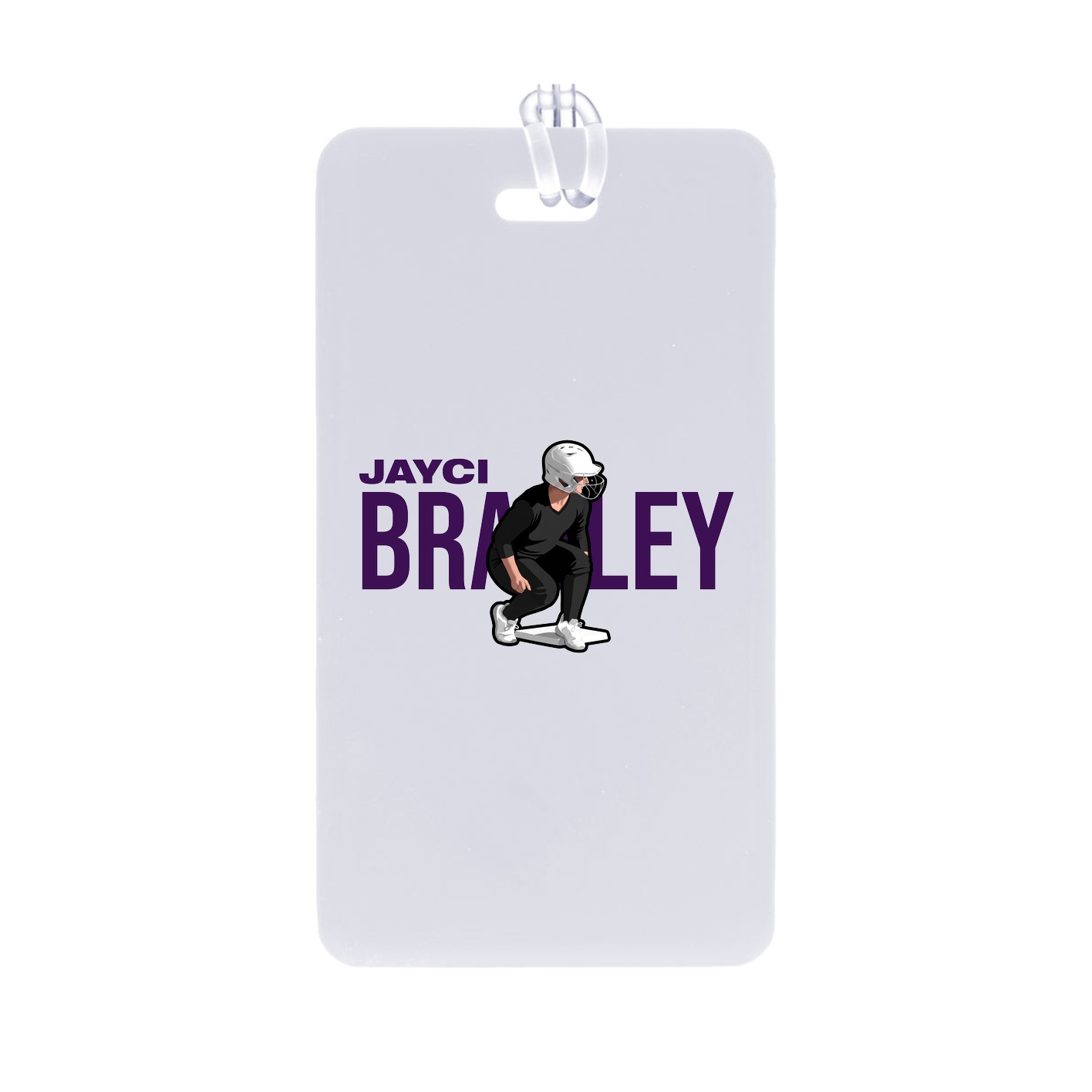 Bag Tag — Player Name in Classic