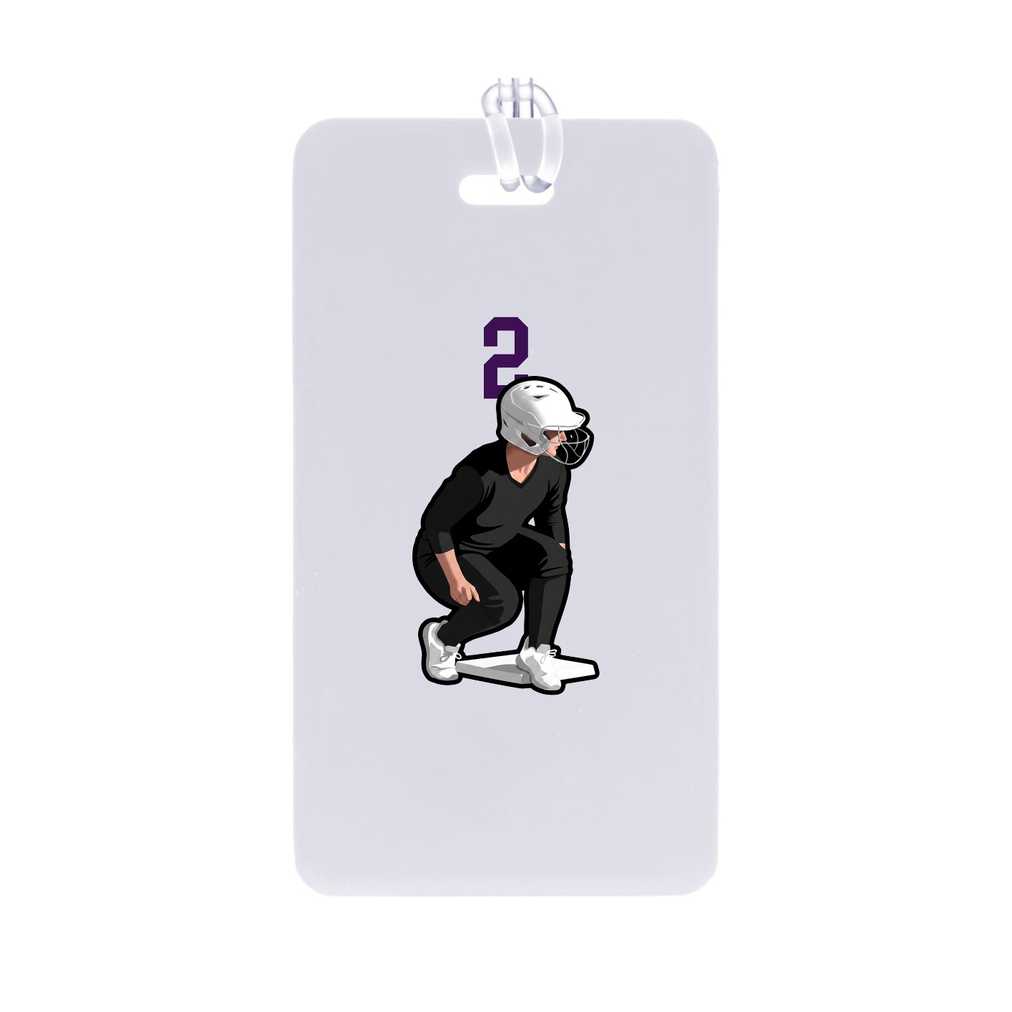 Bag Tag — Number Top in Classic