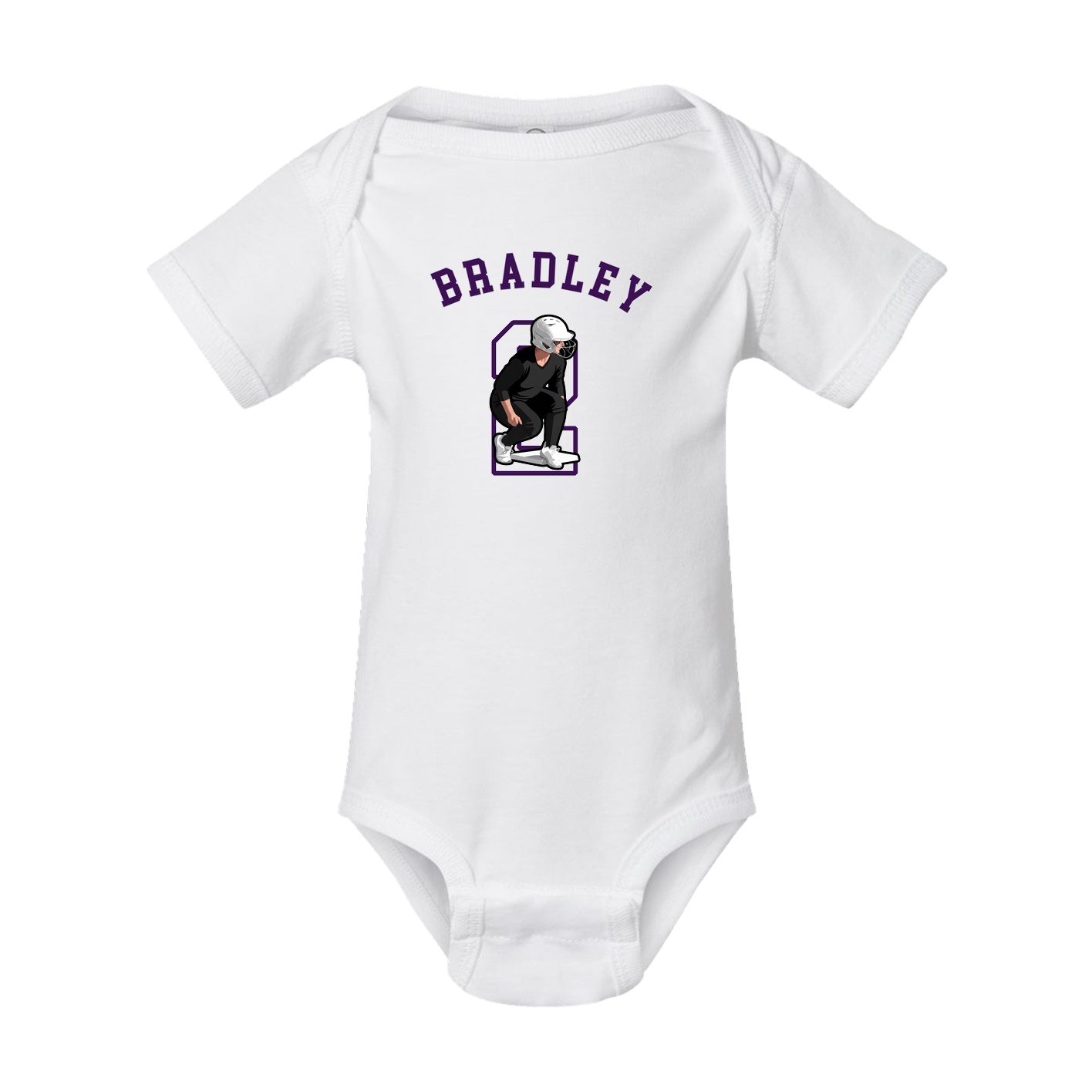 Baby Onesie — Shirsey Arch in White