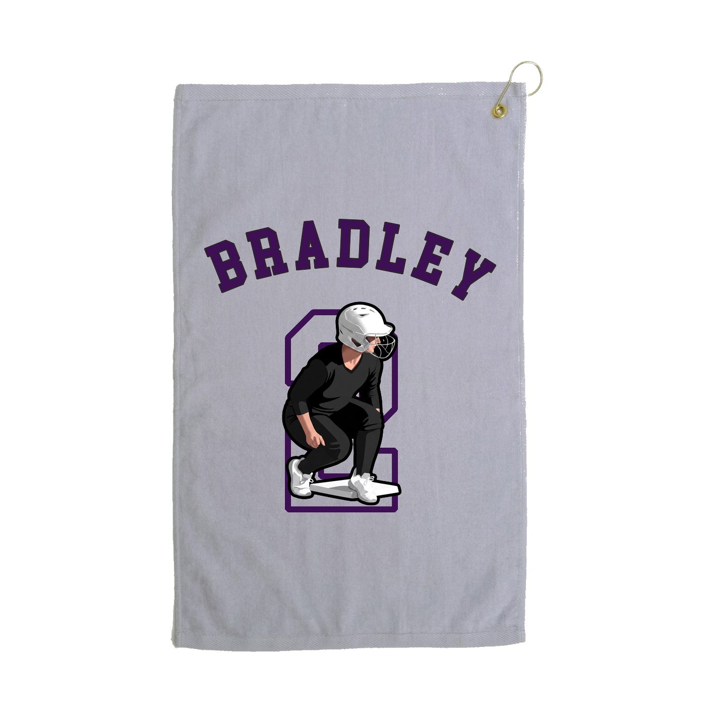 Golf Towel — Shirsey Arch in Grey