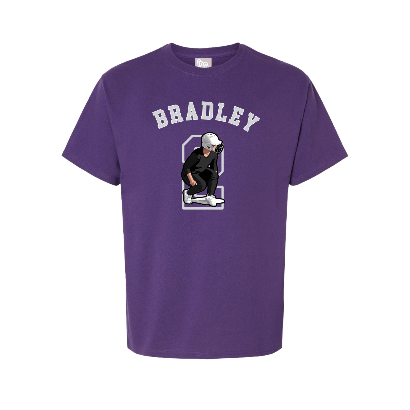 Youth Tee — Shirsey Arch in Purple