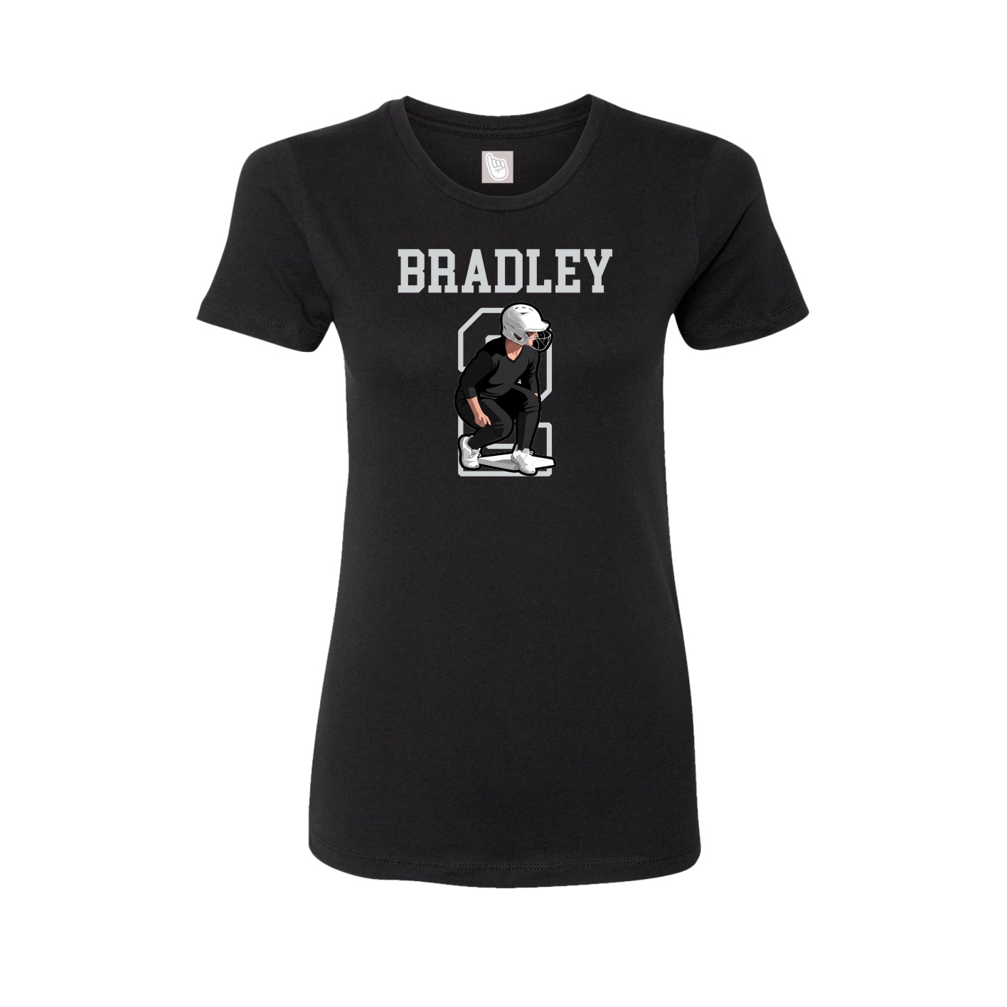 Fitted Women's Tee — Shirsey in Black
