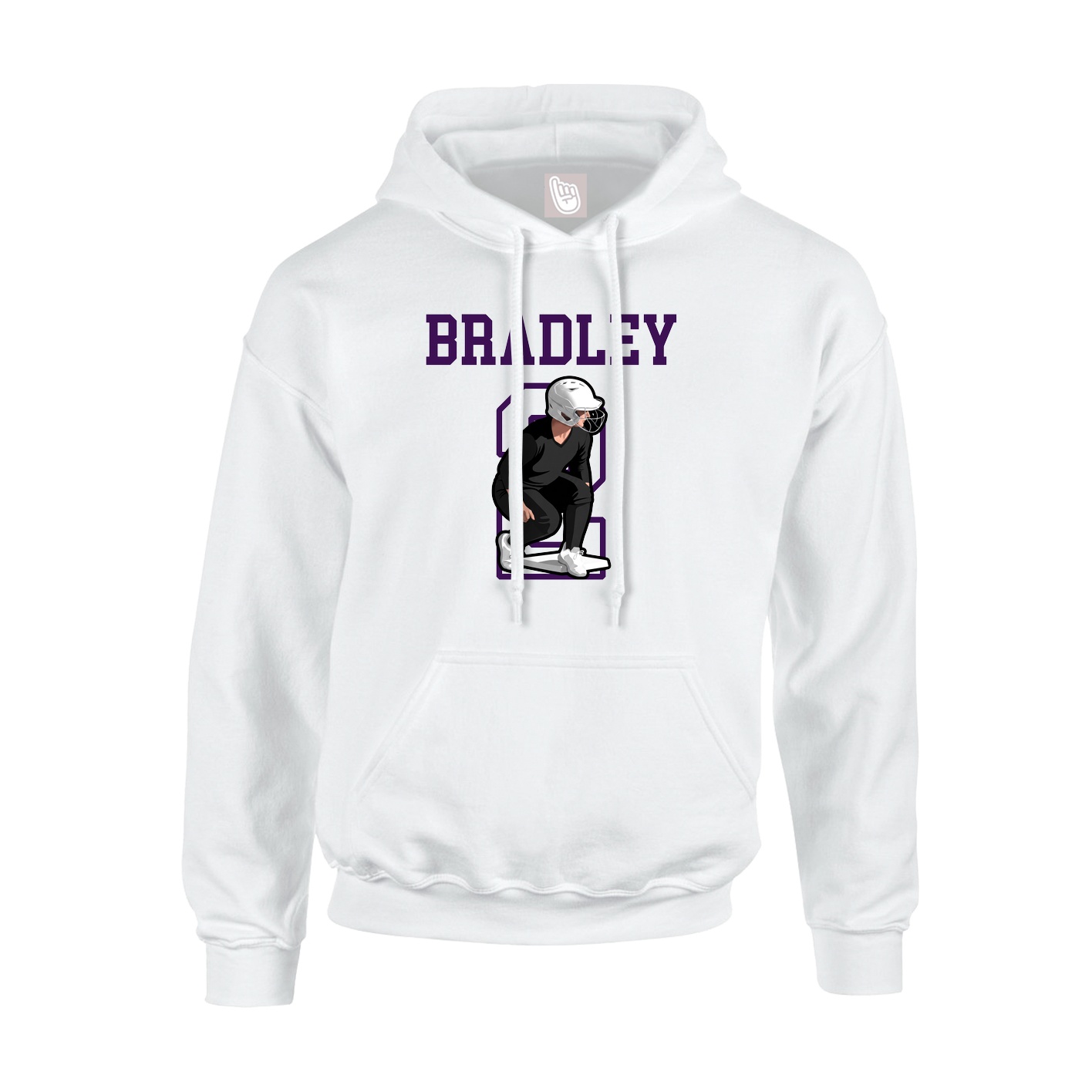 Youth Hoodie — Shirsey in White