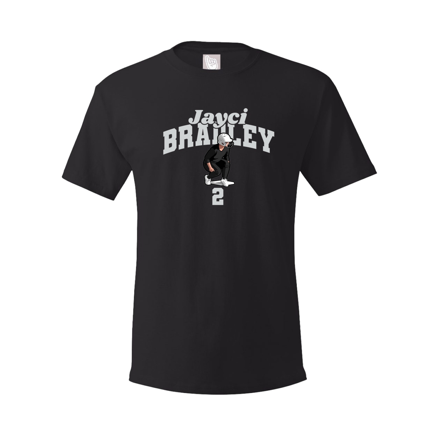 Youth Tee — Signature Arch in Black