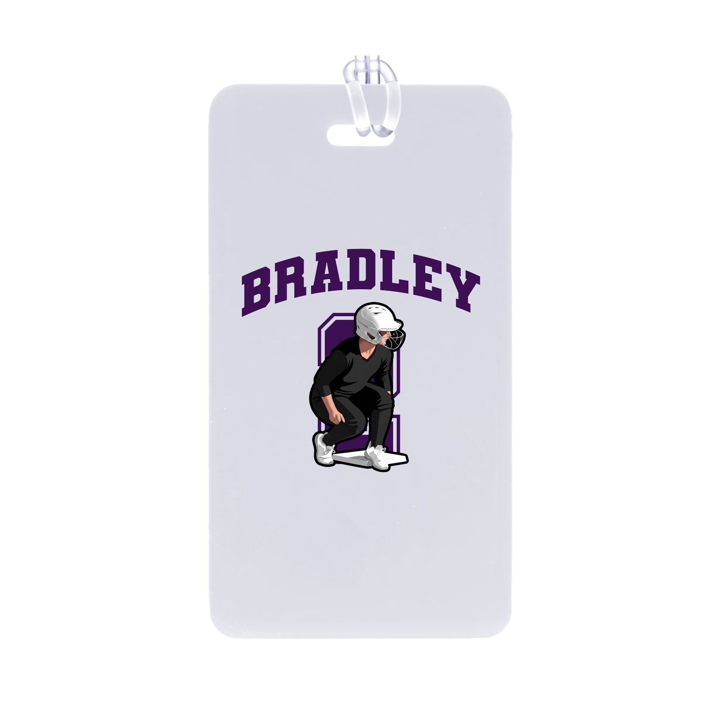 Bag Tag — Number in Classic