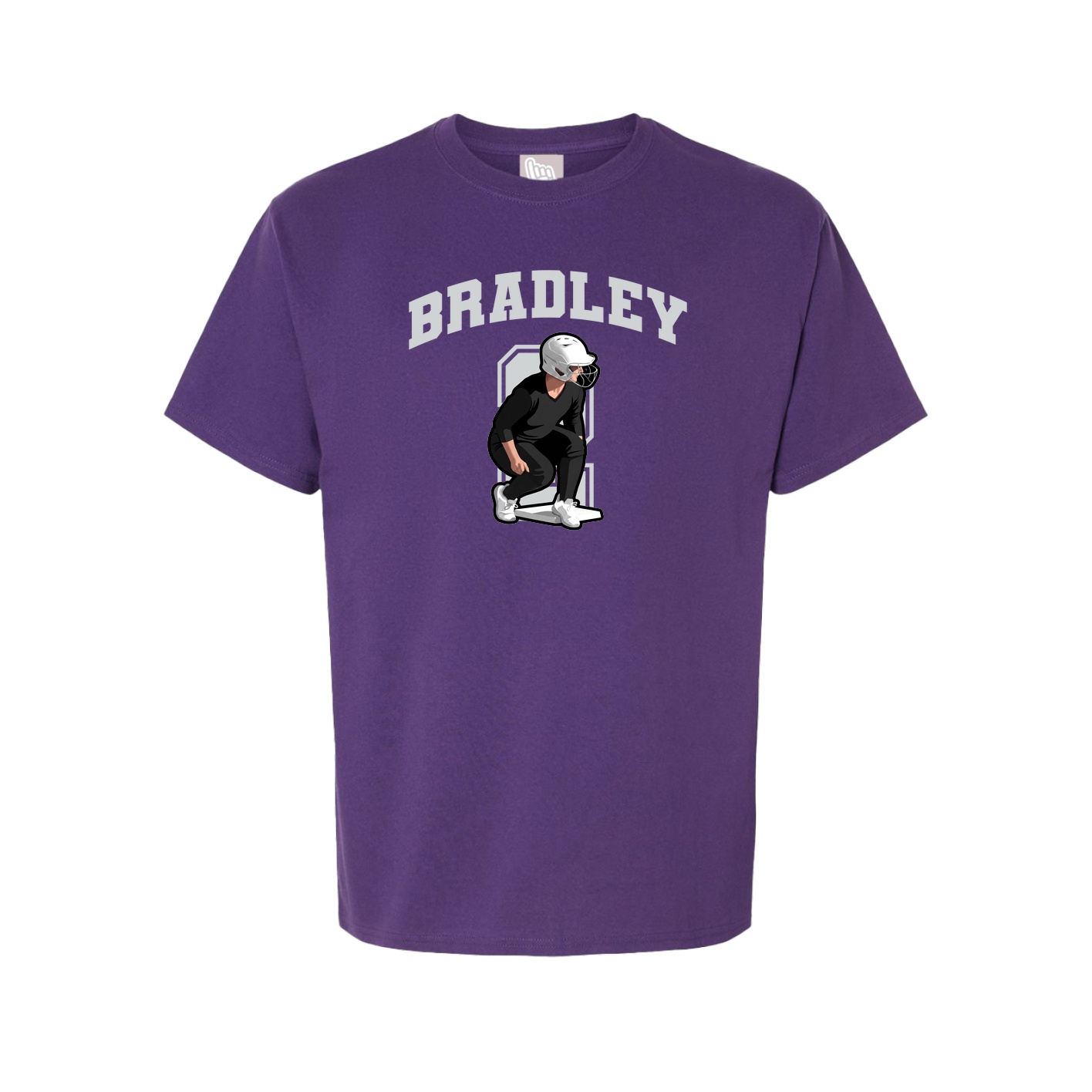 Tee — Number in Purple