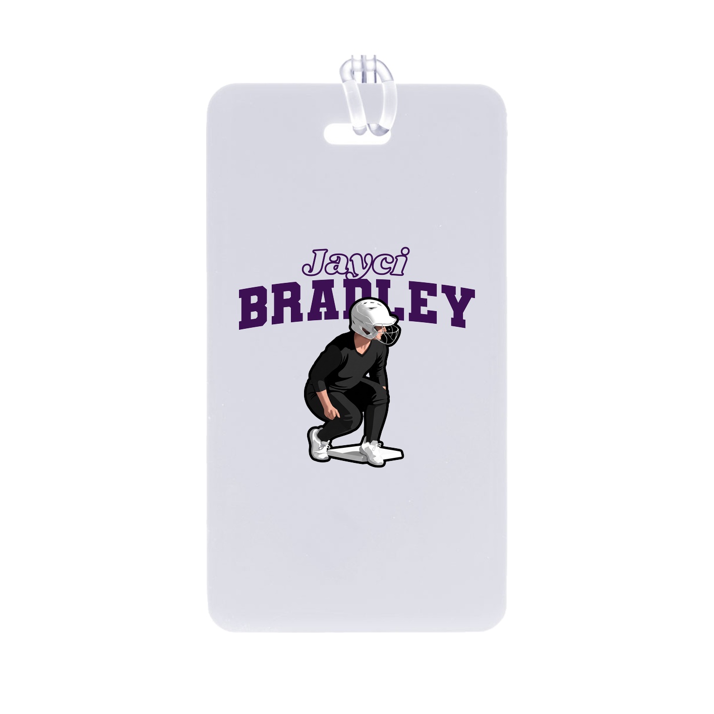 Bag Tag — Name Arch in Classic