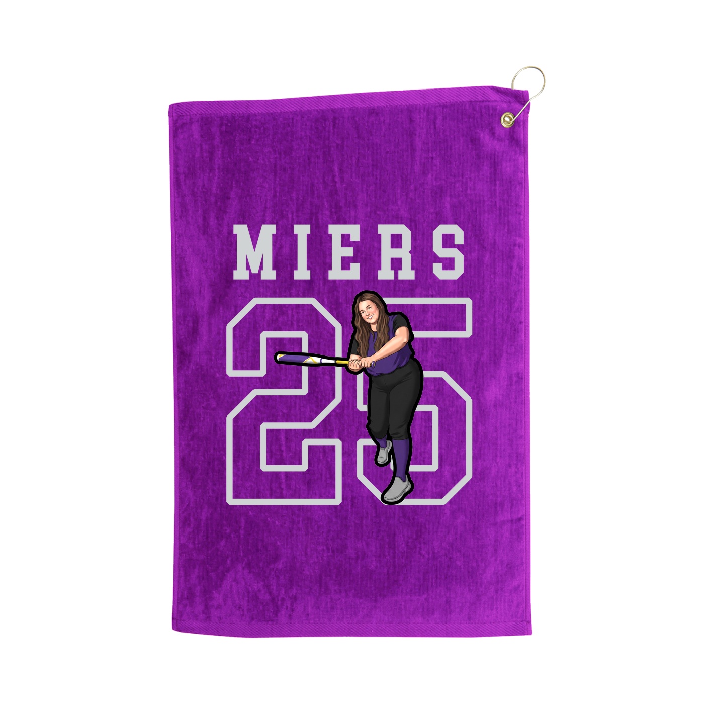Golf Towel — Shirsey in Purple