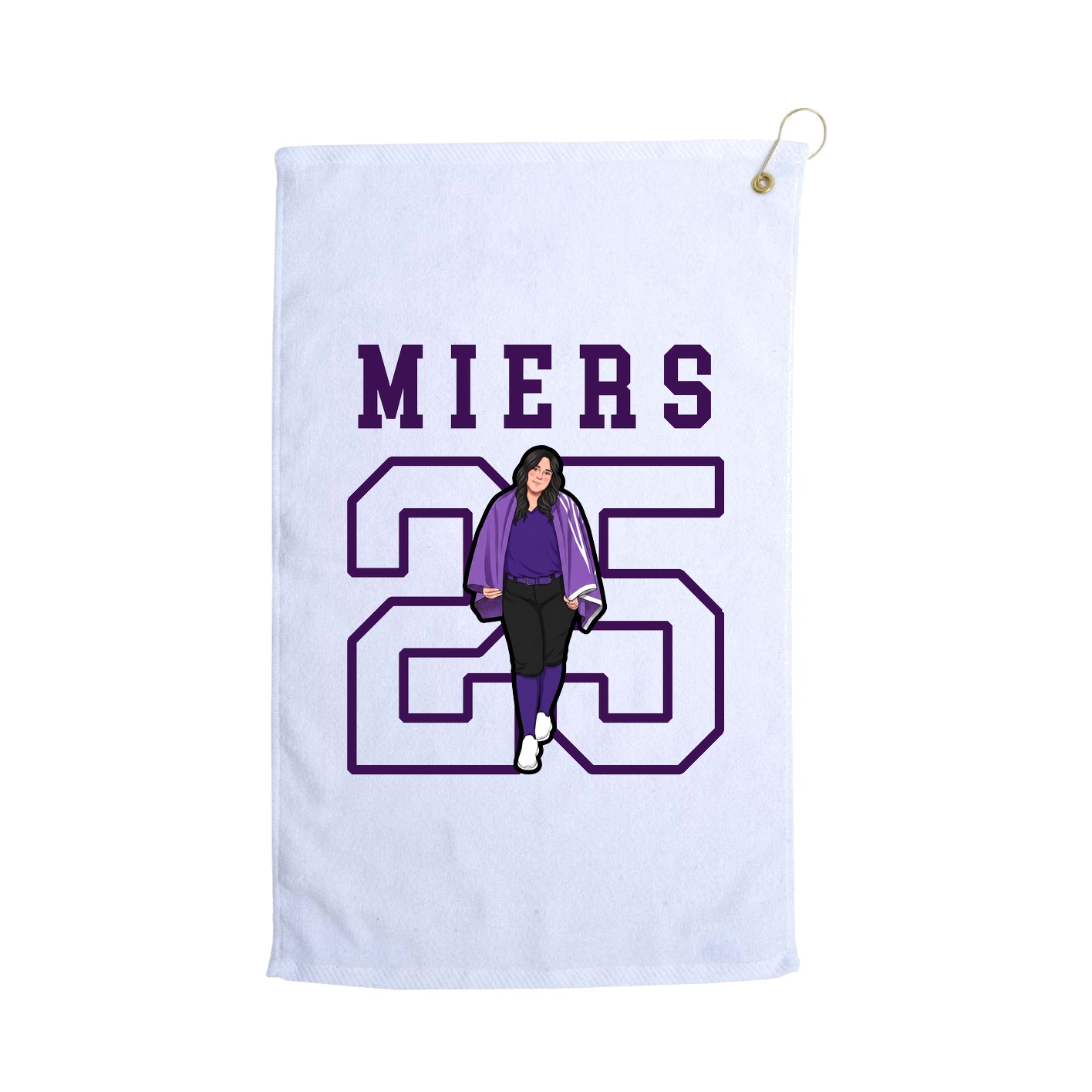 Golf Towel — Shirsey in White