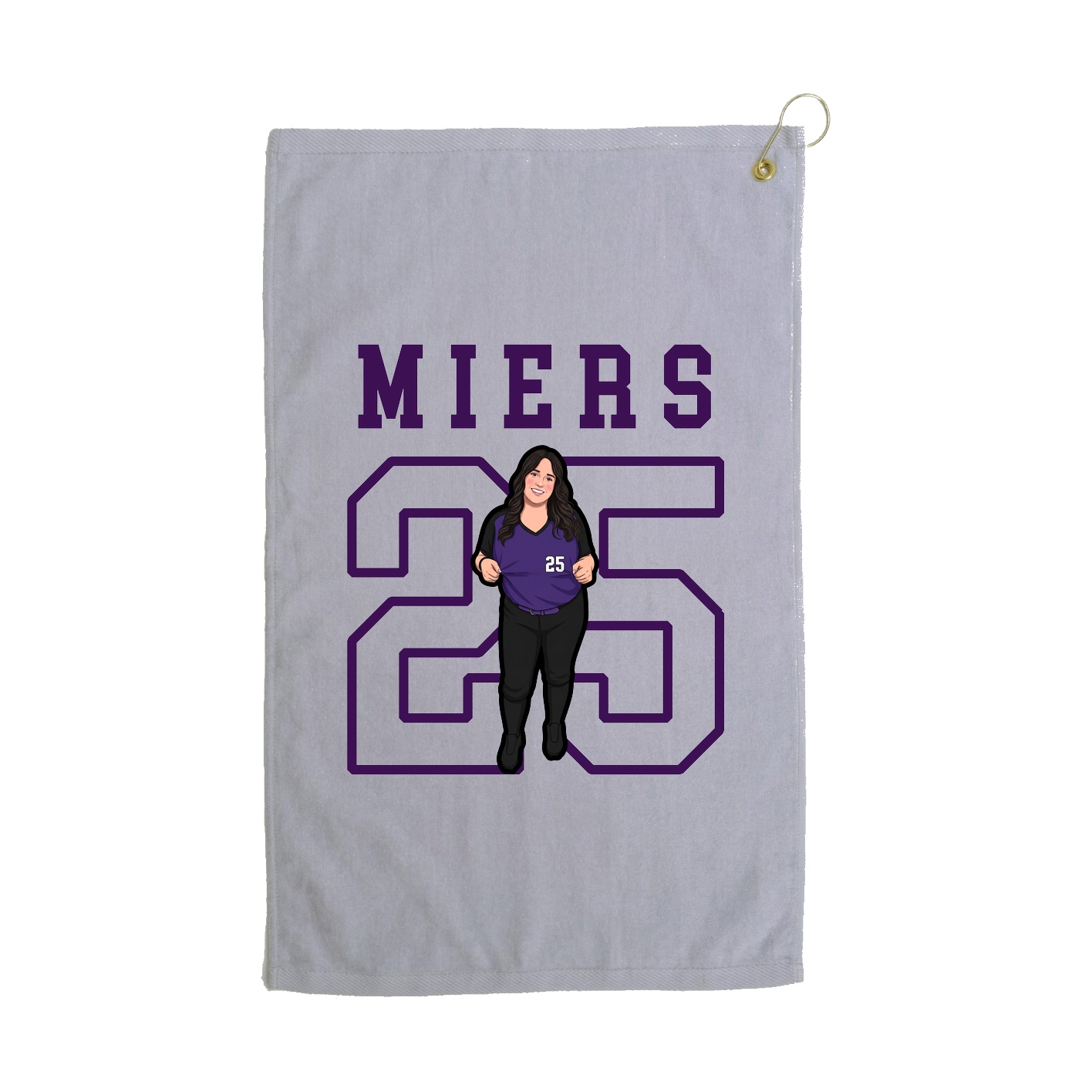 Golf Towel — Shirsey in Grey