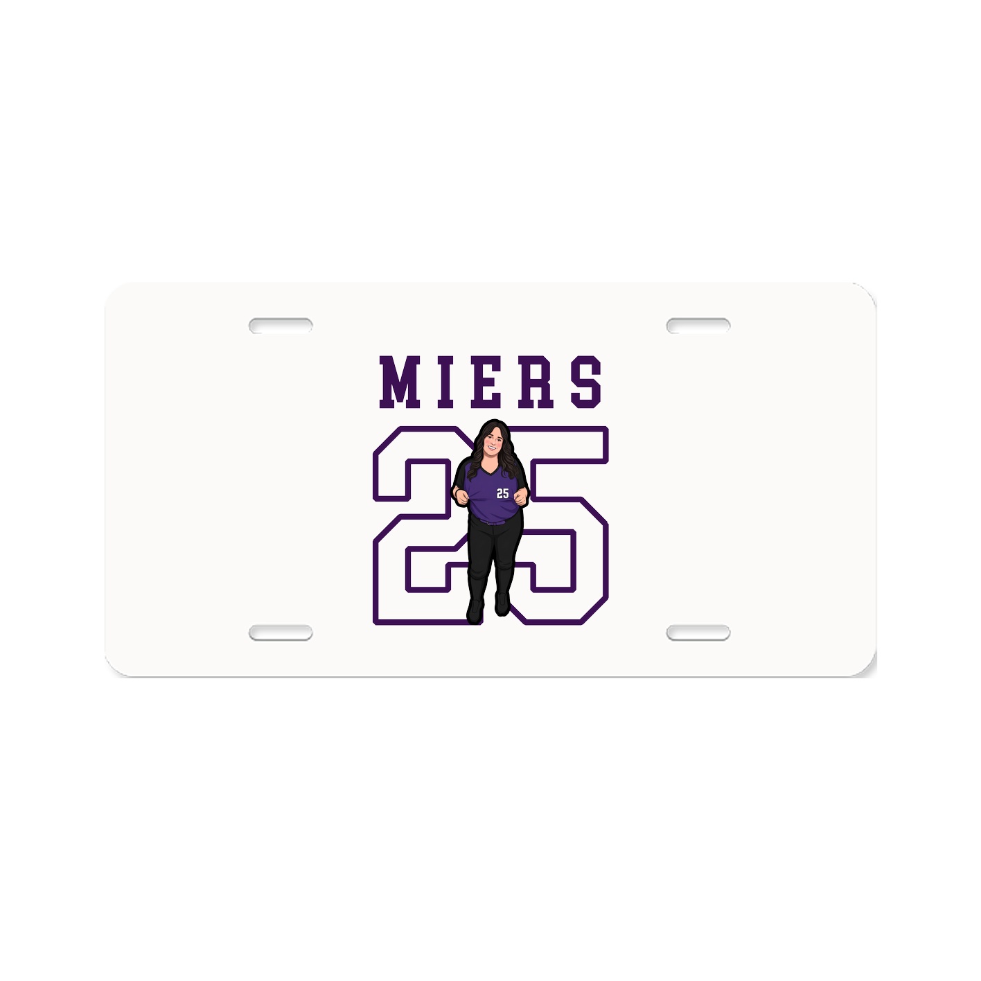 License Plate — Shirsey in Classic