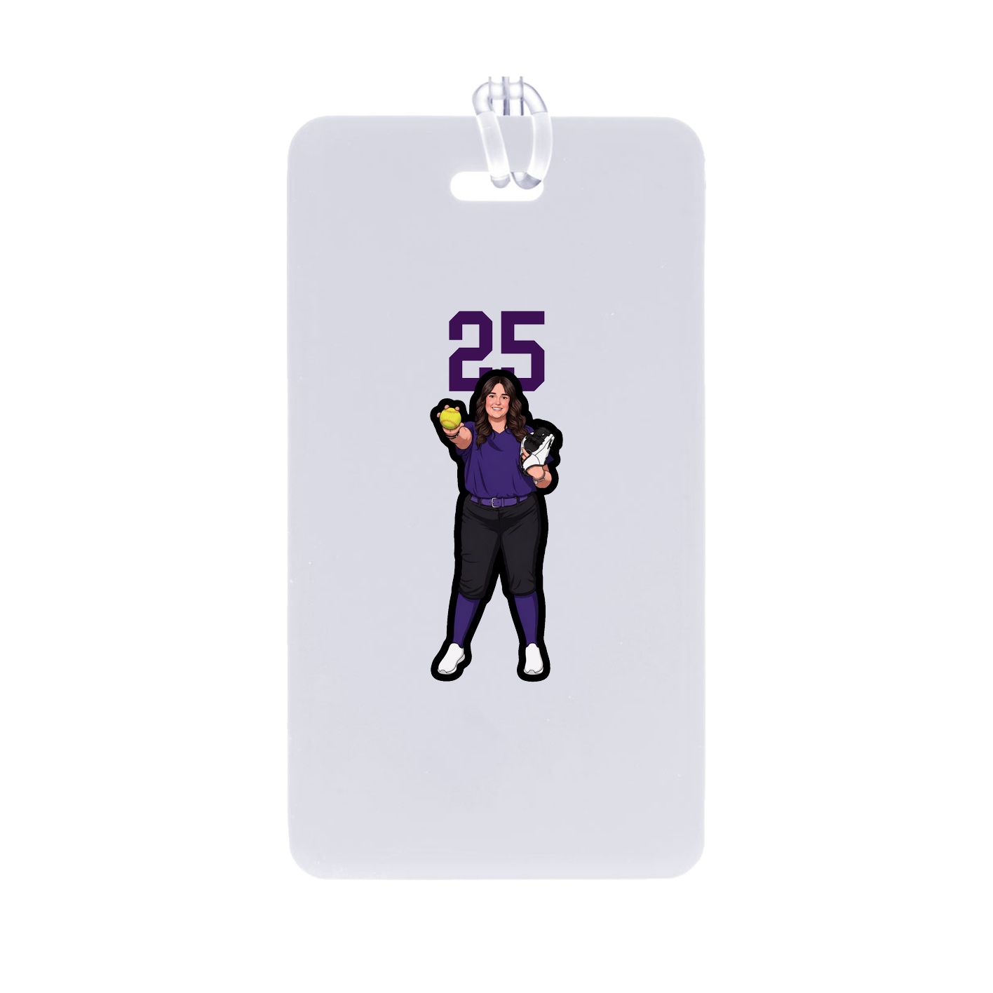 Bag Tag — Number Top in Classic