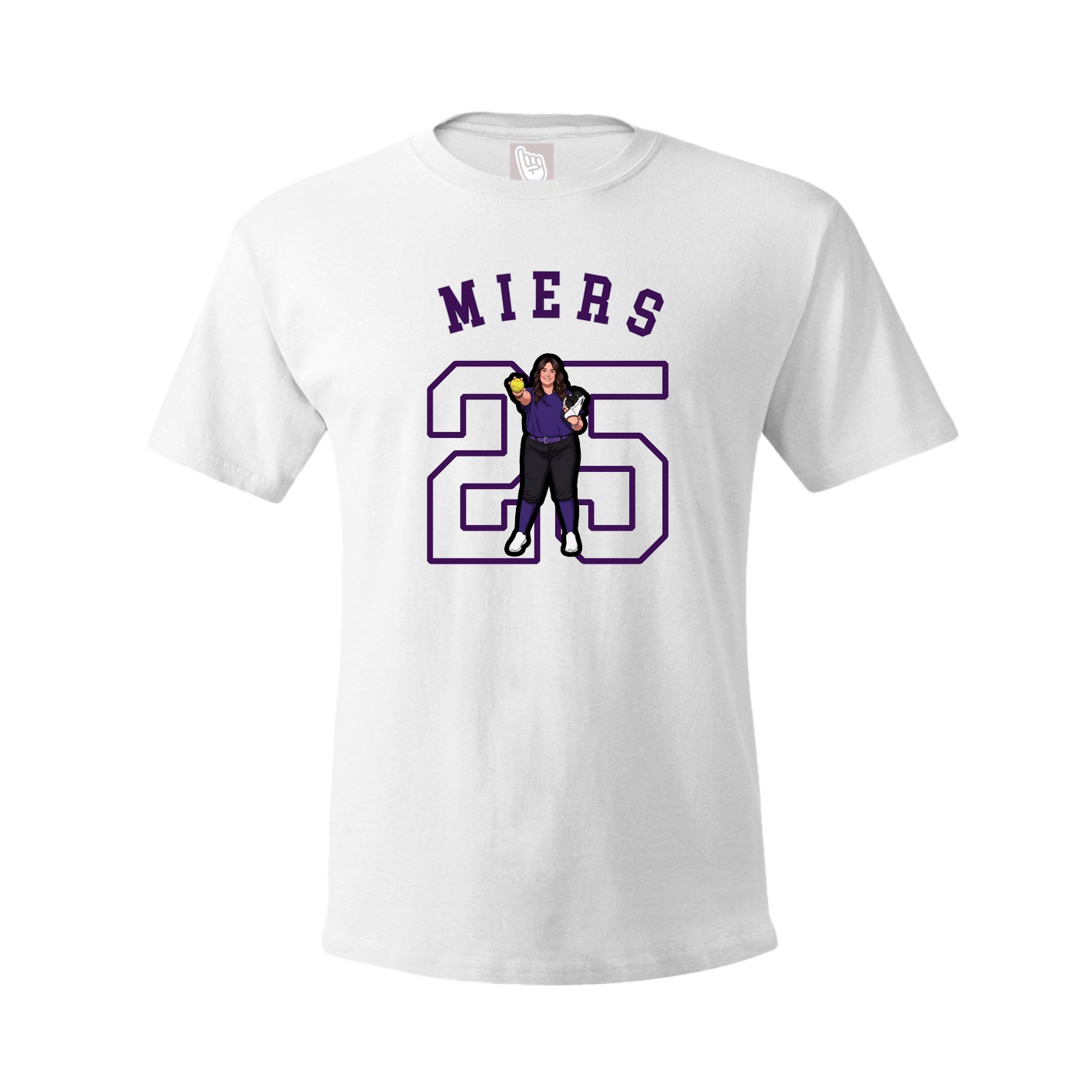 Tee — Shirsey Arch in White