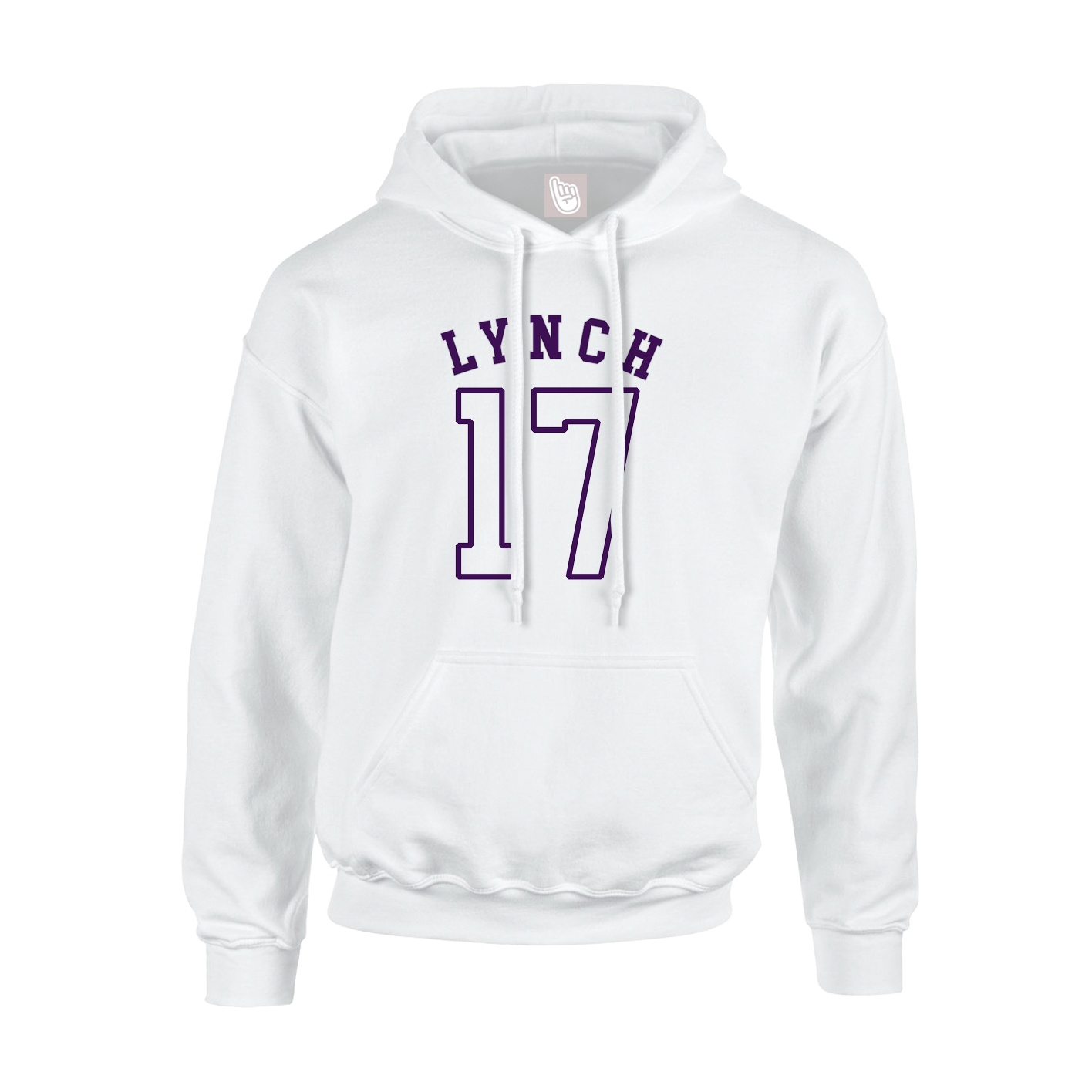 Hoodie — Shirsey Arch in White