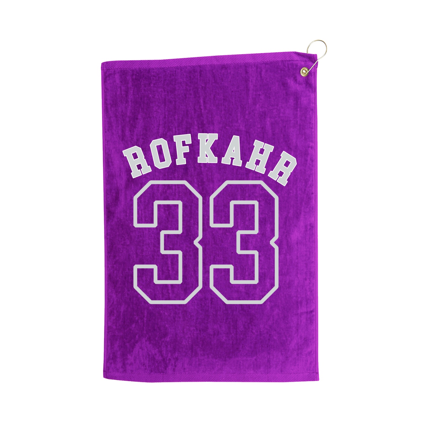 Golf Towel — Shirsey Arch in Purple