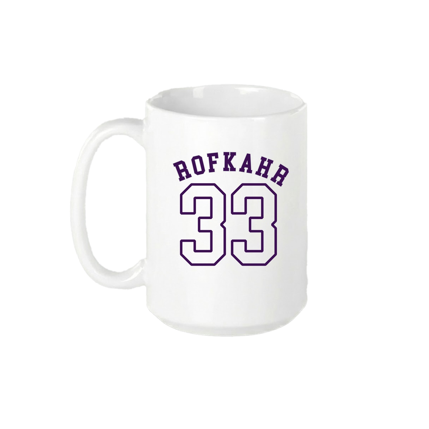 15oz Coffee Mug — Shirsey Arch in White