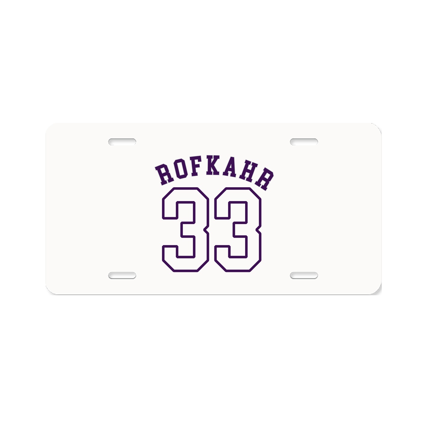 License Plate — Shirsey Arch in Classic