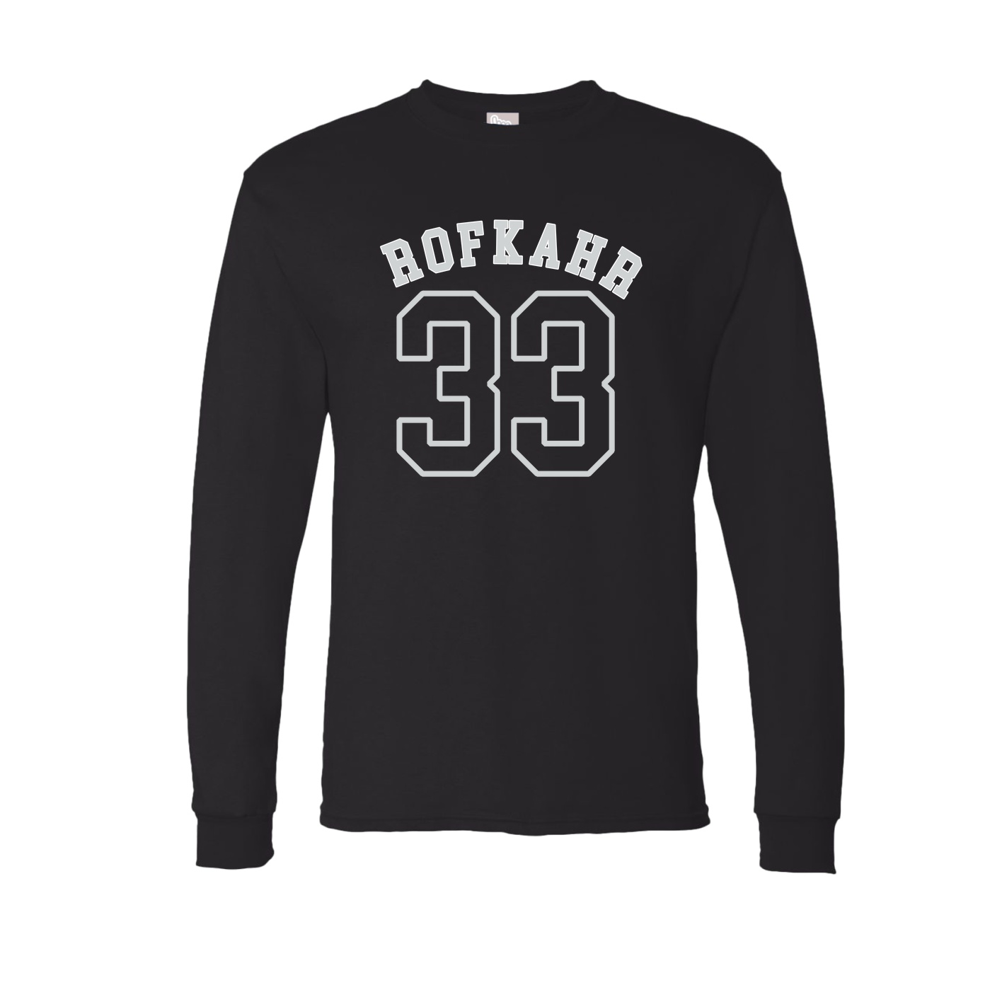 Long Sleeve Tee — Shirsey Arch in Black