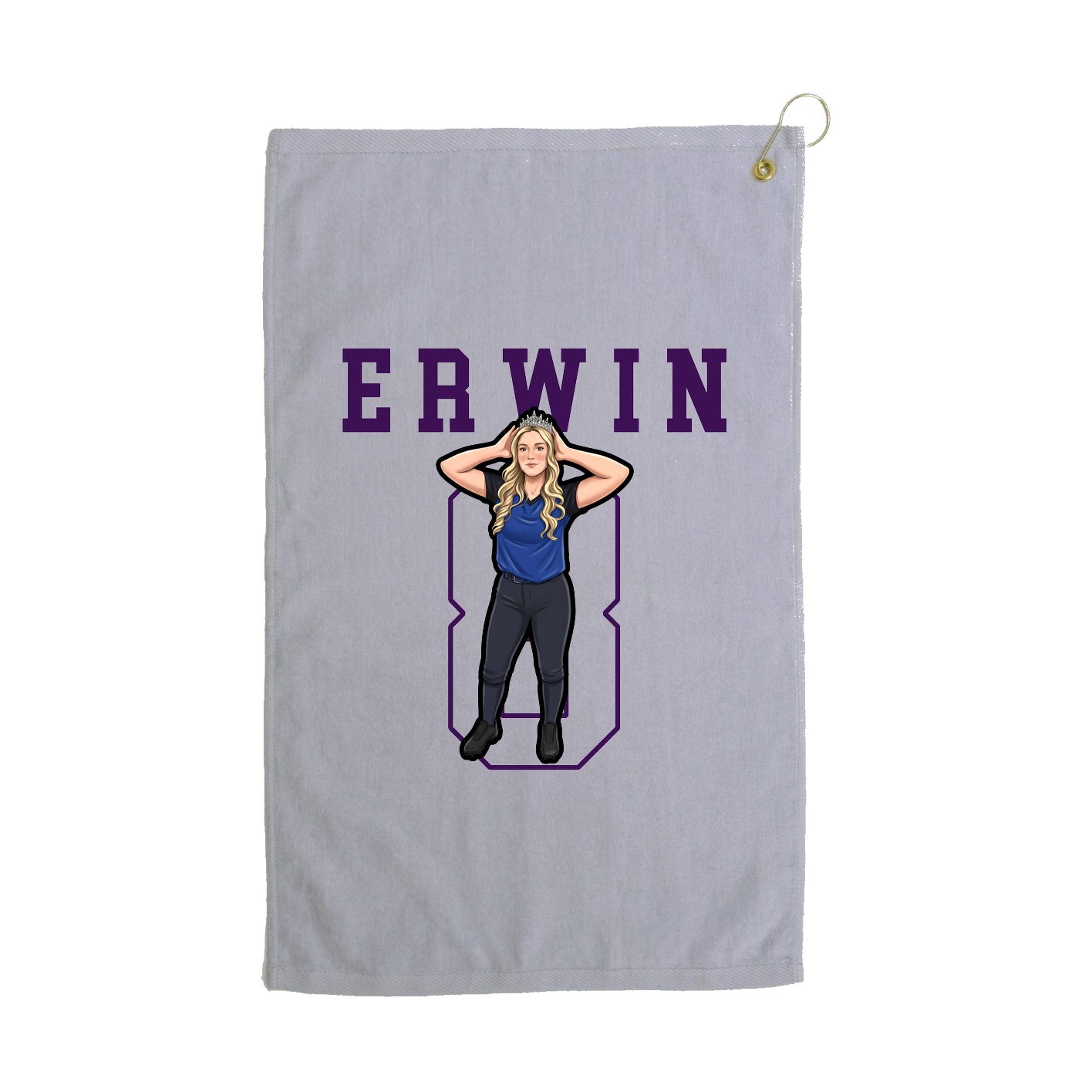 Golf Towel — Shirsey in Grey