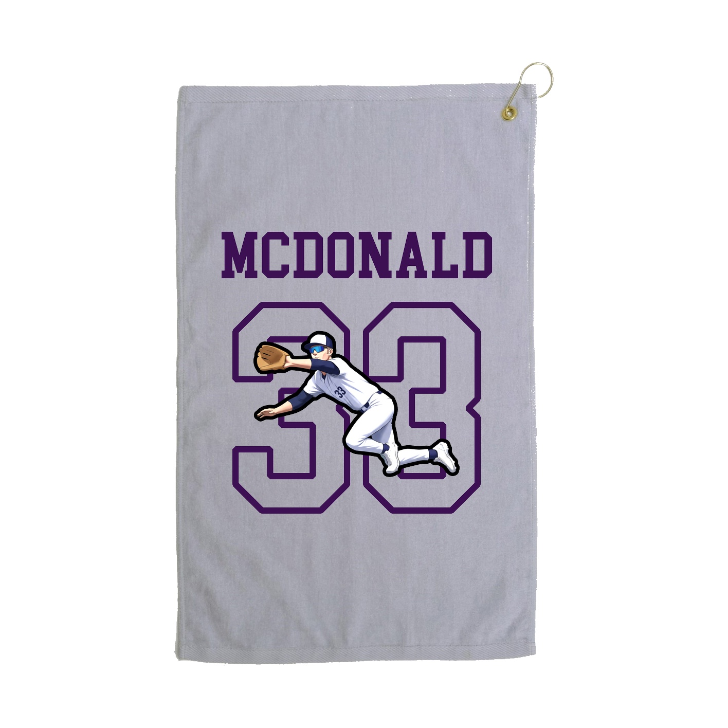 Golf Towel — Shirsey in Grey
