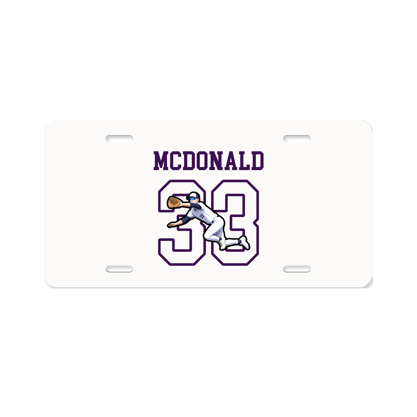 License Plate — Shirsey in Classic