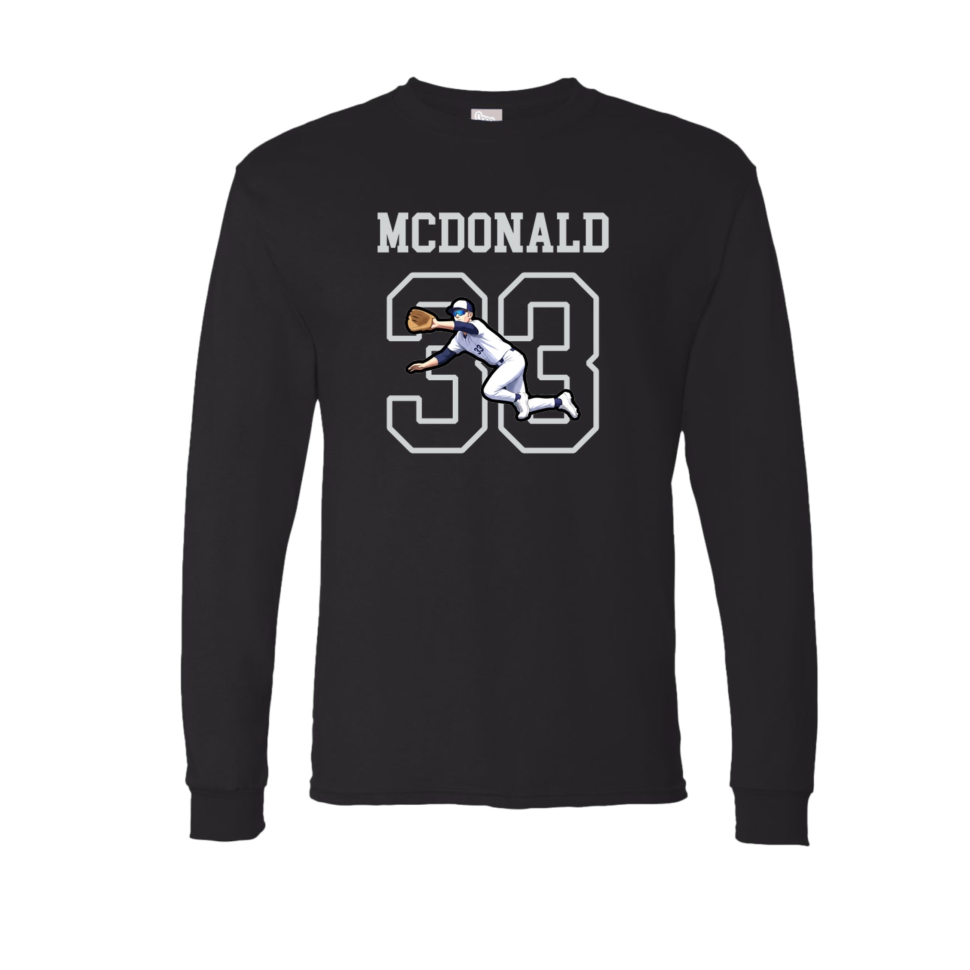 Long Sleeve Tee — Shirsey in Black