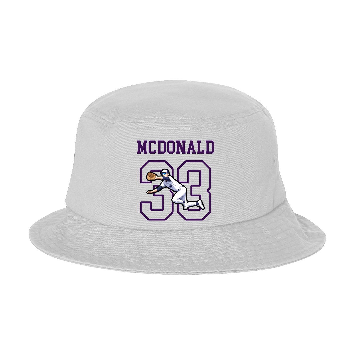 Bucket Cap — Shirsey in White