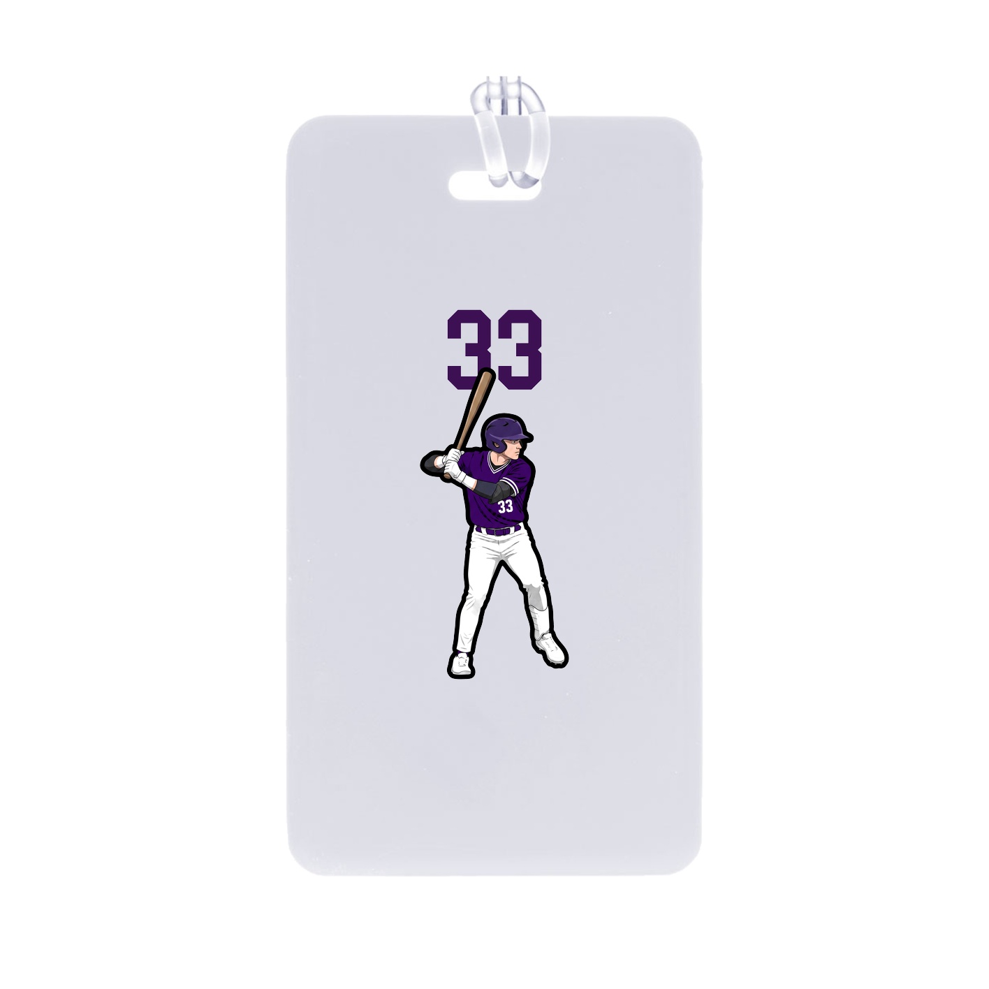 Bag Tag — Number Top in Classic