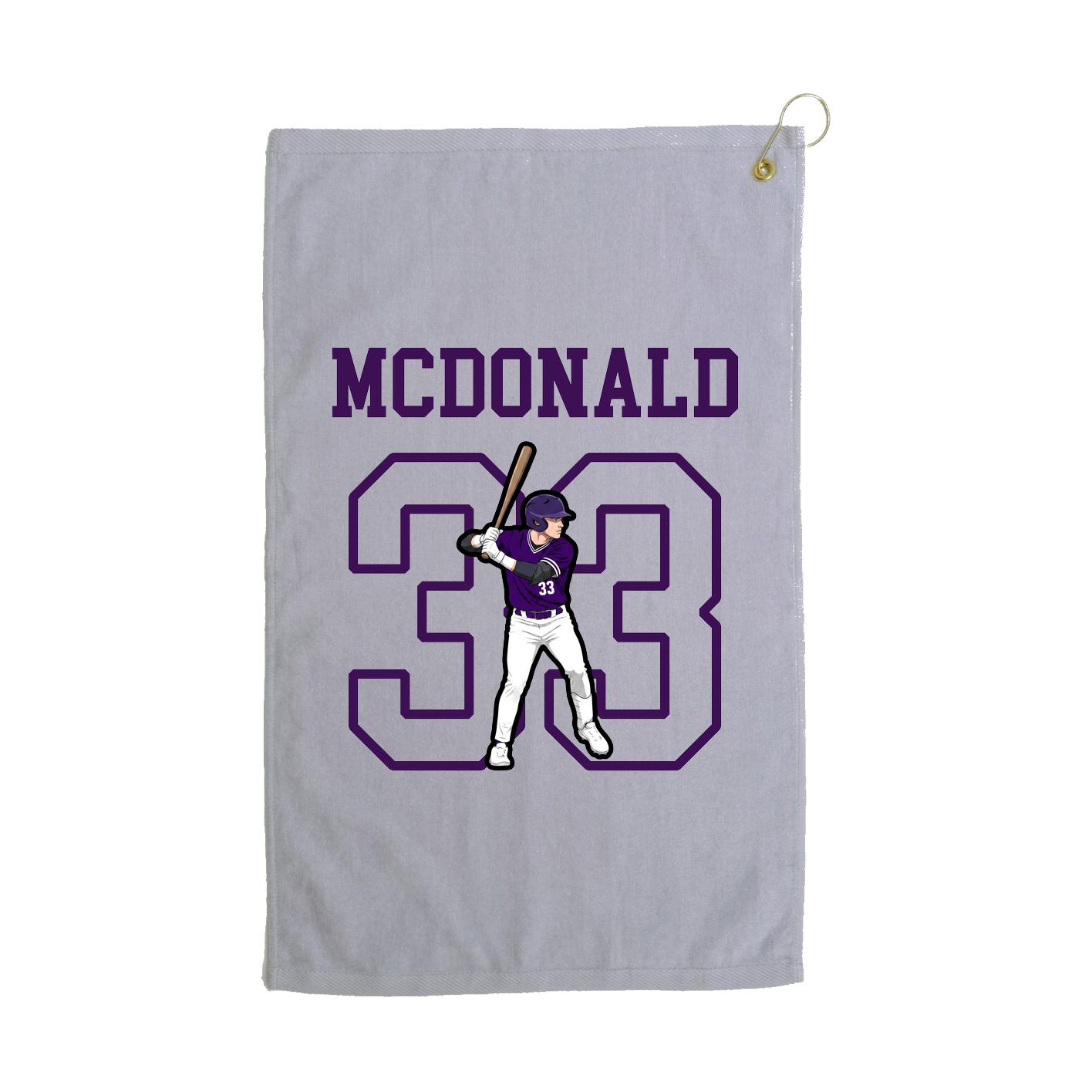 Golf Towel — Shirsey in Grey