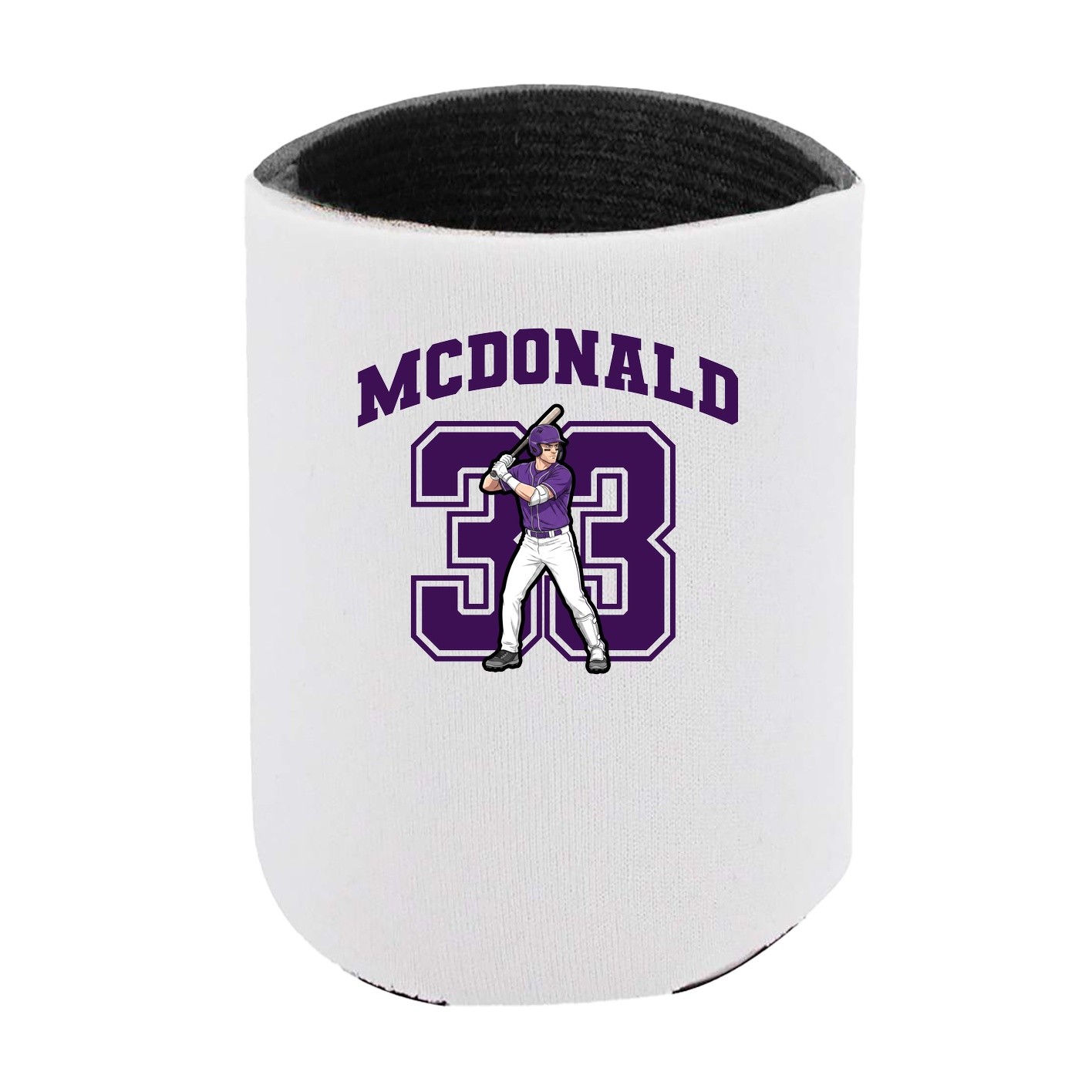 Can Holder — Number in White
