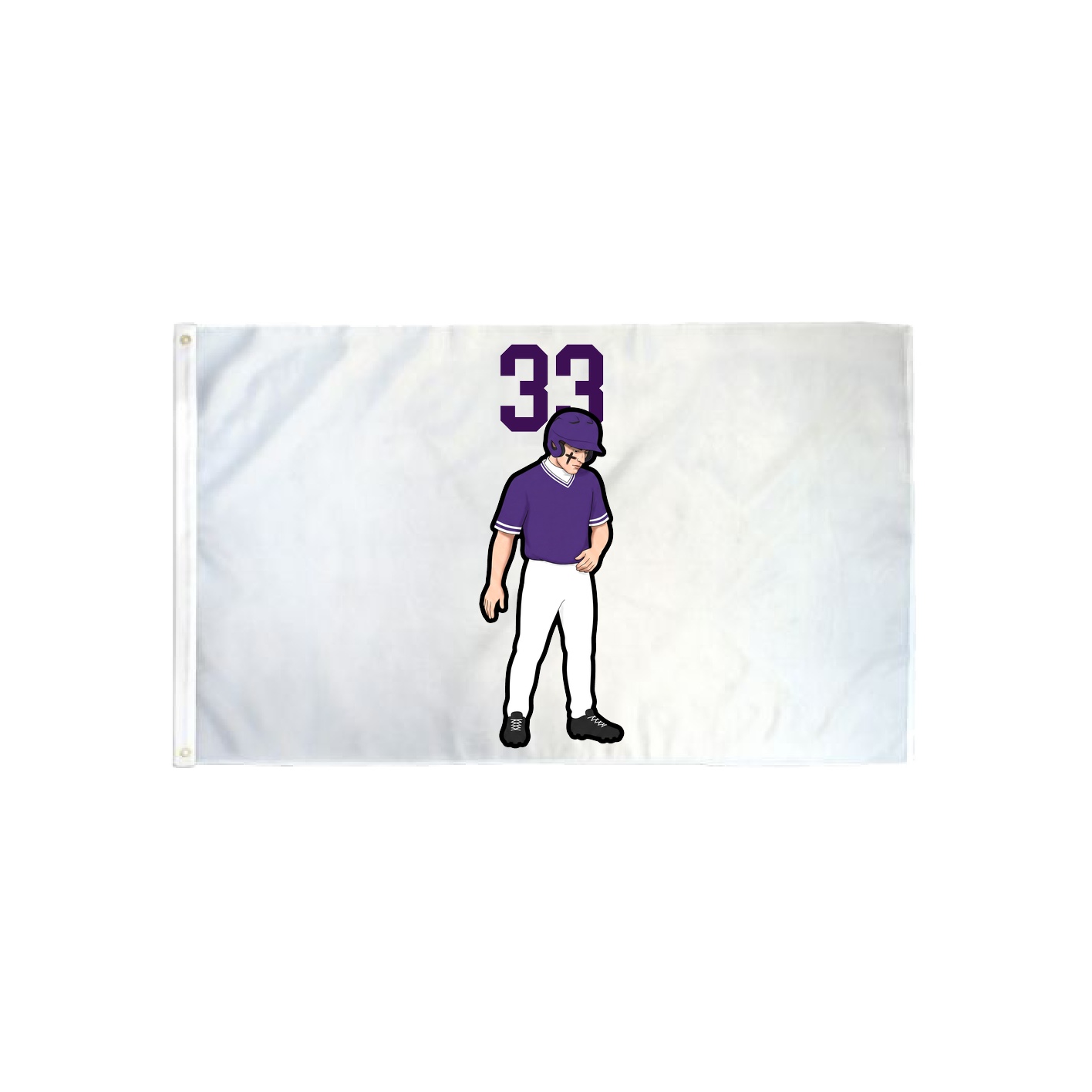 3x5 Flag — Number Top in Classic