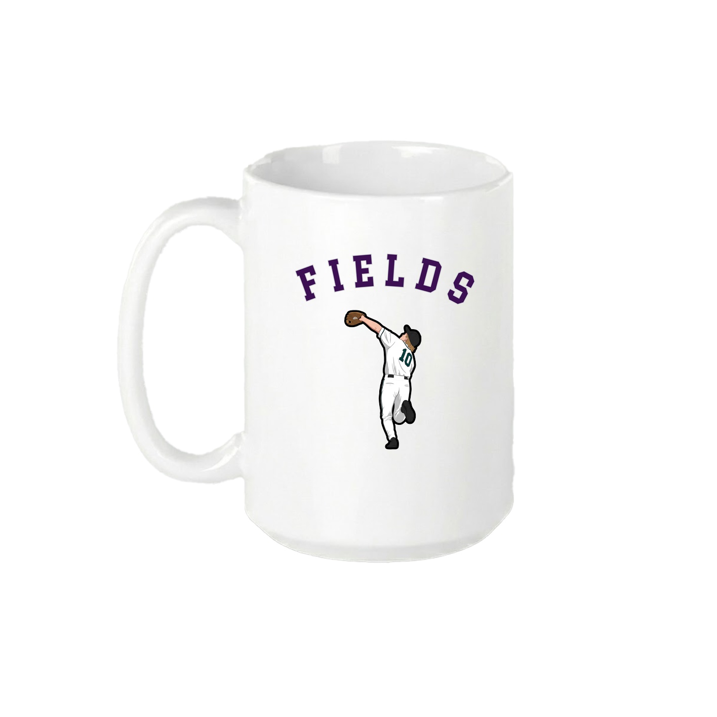 15oz Coffee Mug — Shirsey Arch in White