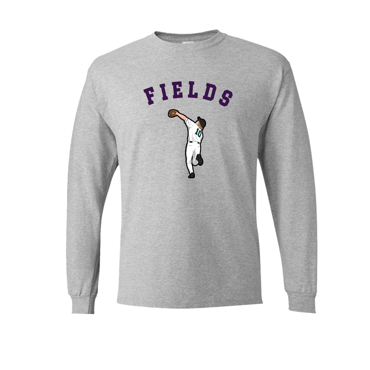 Long Sleeve Tee — Shirsey Arch in Grey