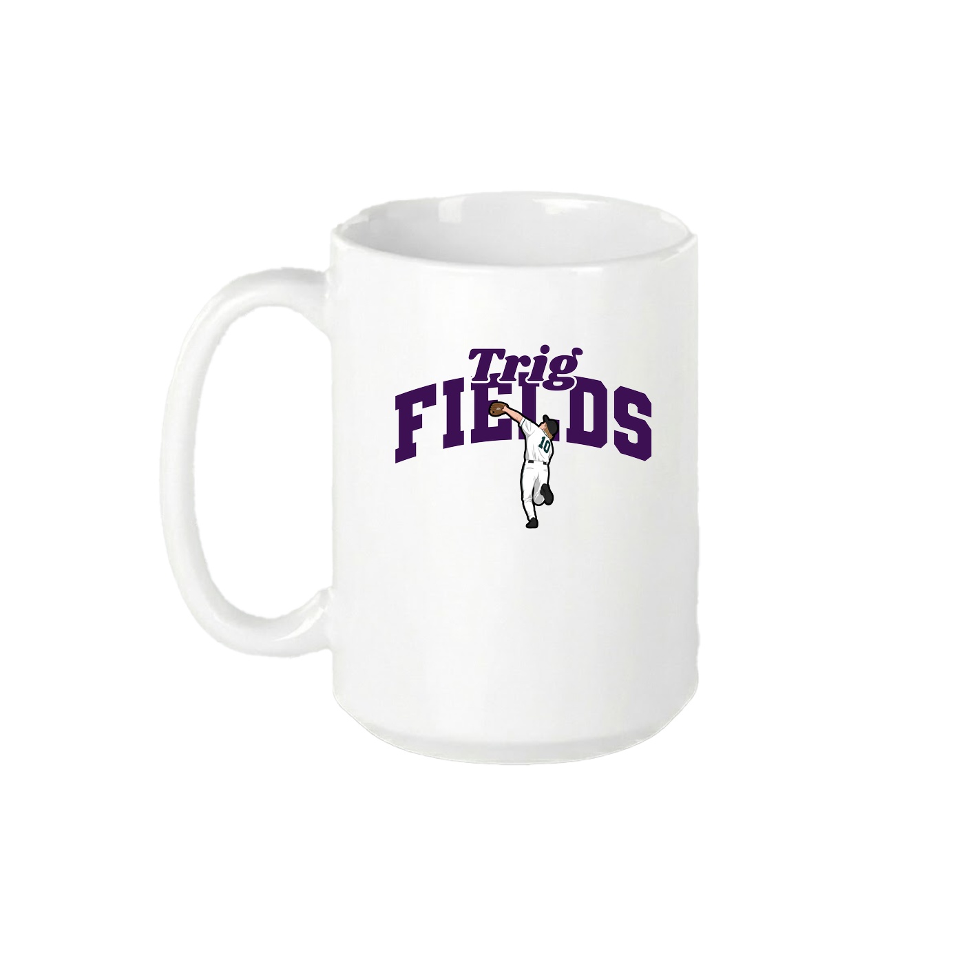 15oz Coffee Mug — Signature Arch in White