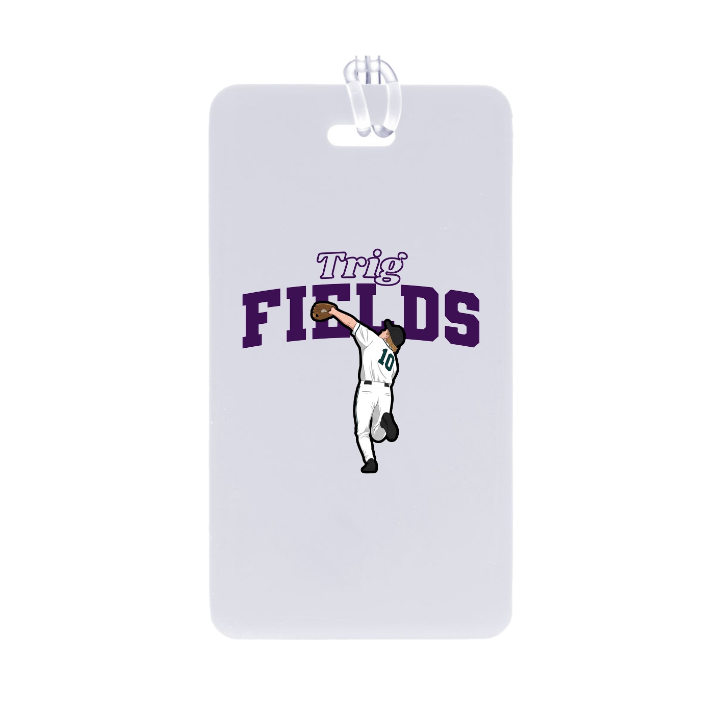 Bag Tag — Name Arch in Classic