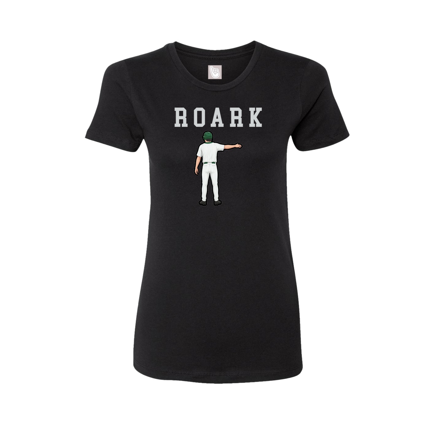 Fitted Women's Tee — Shirsey in Black
