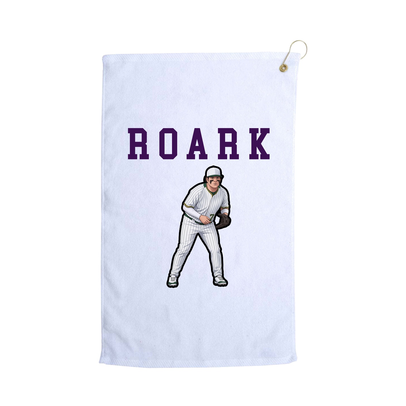 Golf Towel — Shirsey in White
