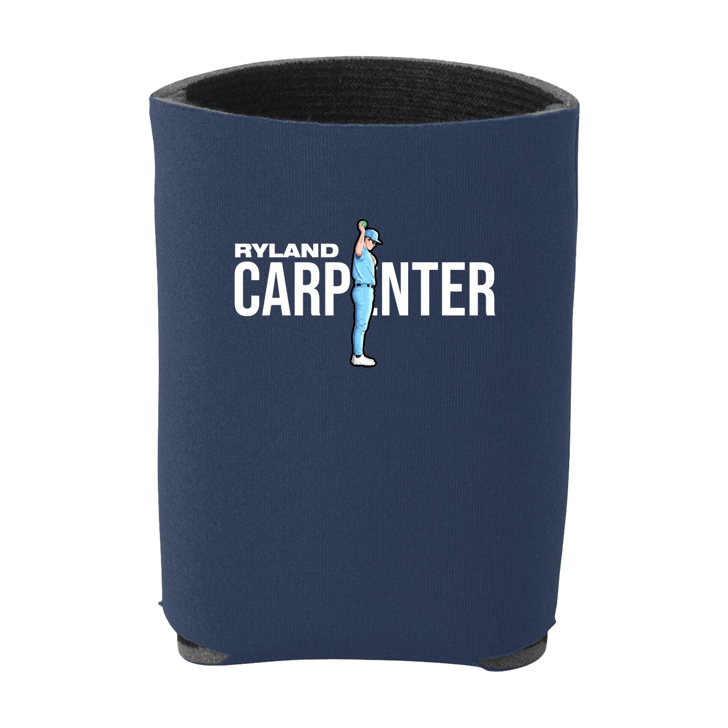Can Holder — Player Name in Navy