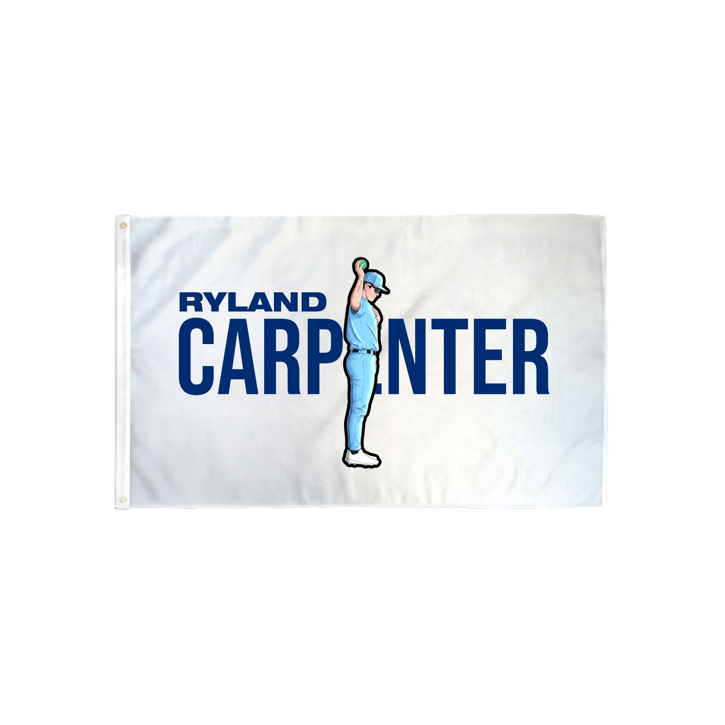 3x5 Flag — Player Name in Classic