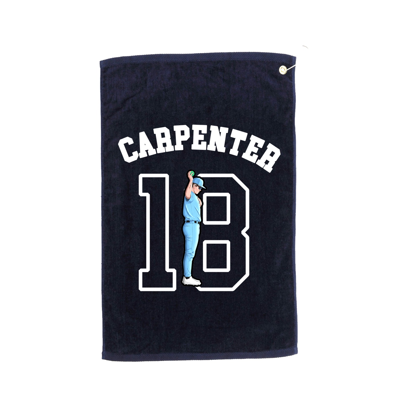 Golf Towel — Shirsey Arch in Navy
