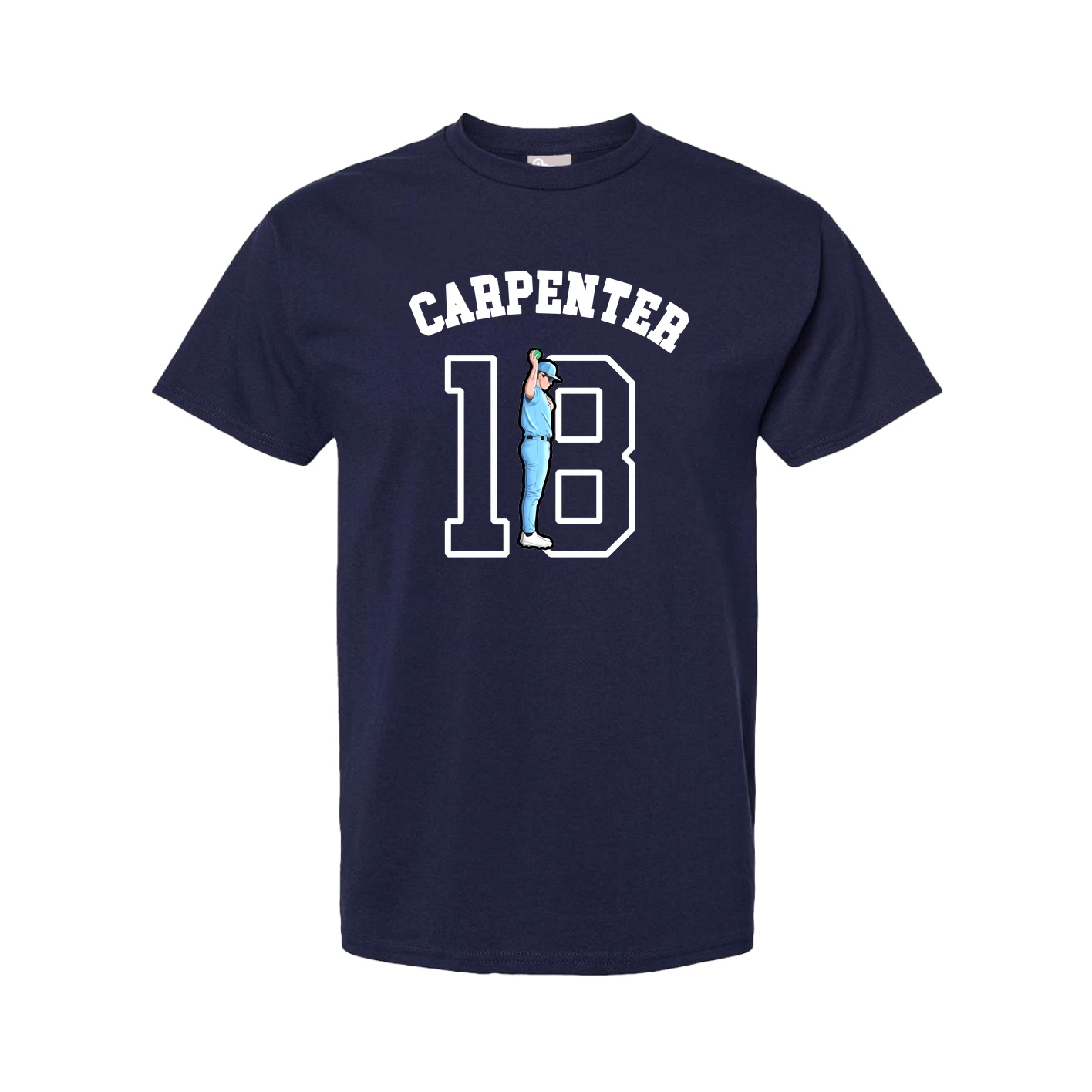 Youth Tee — Shirsey Arch in Navy
