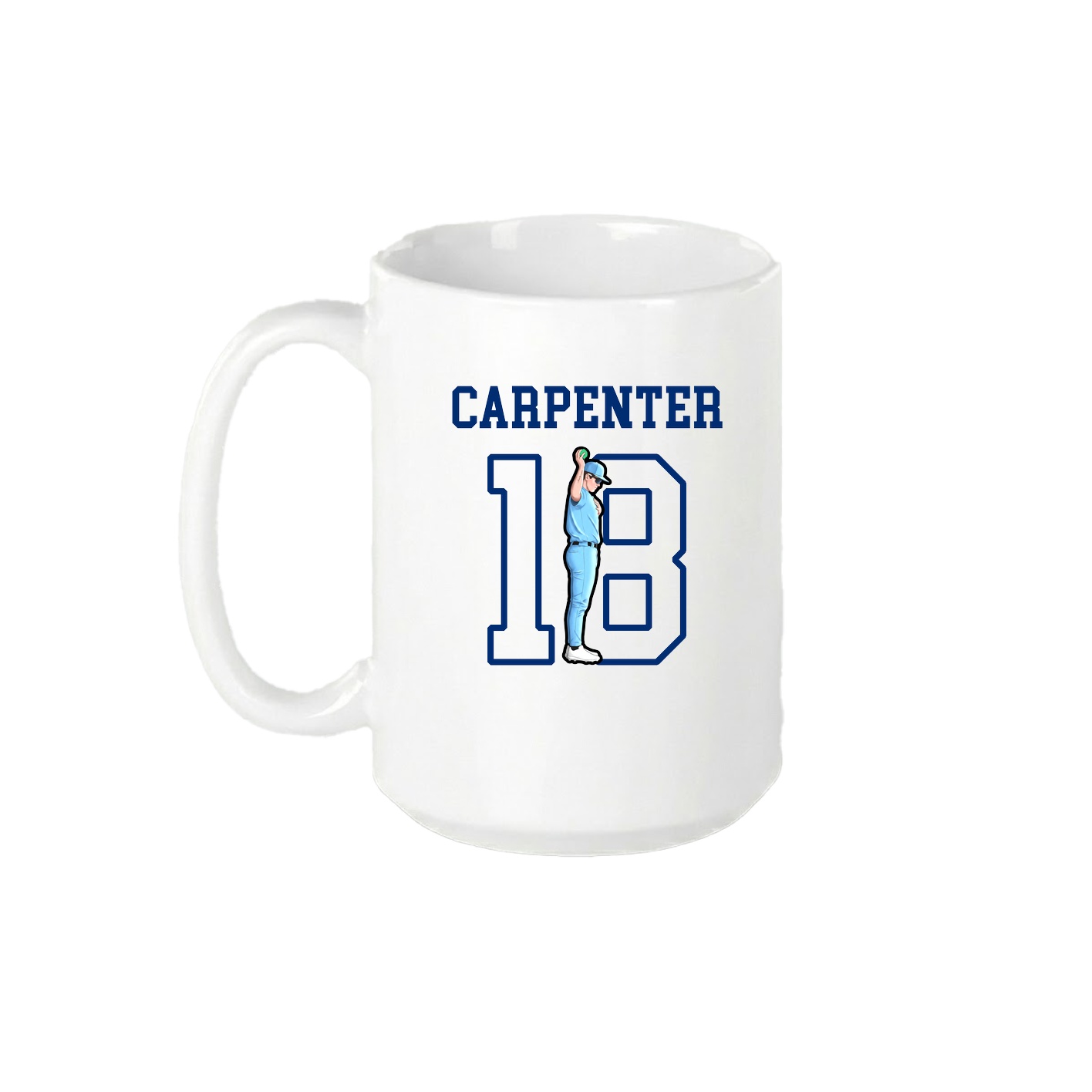 15oz Coffee Mug — Shirsey in White