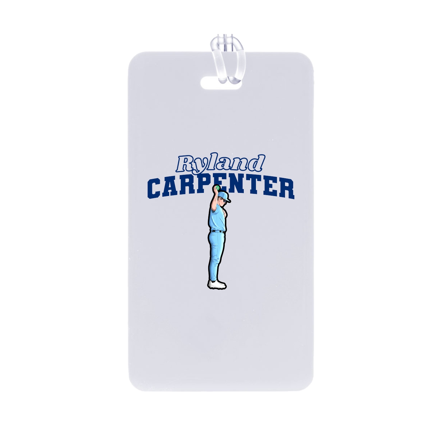 Bag Tag — Name Arch in Classic
