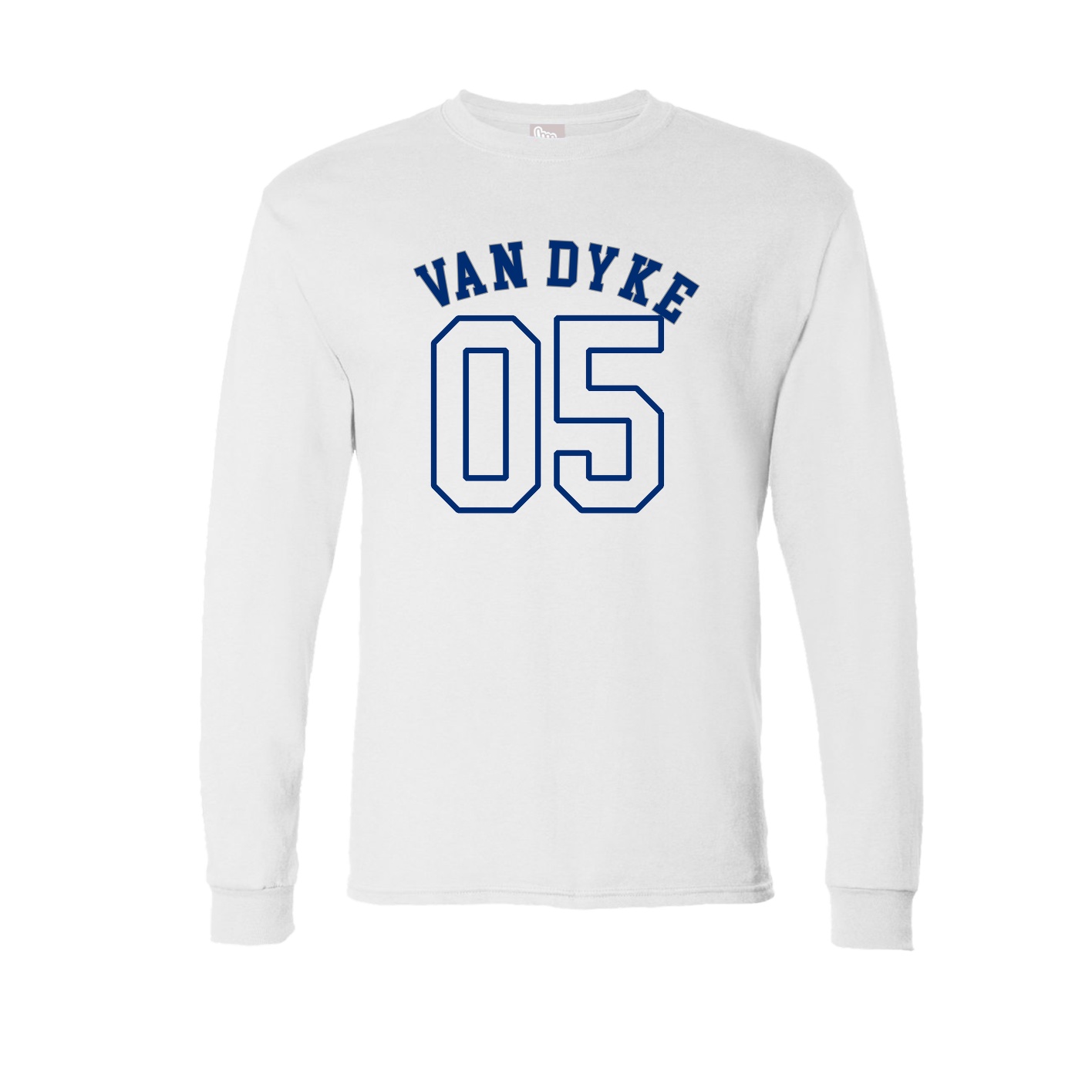 Long Sleeve Tee — Shirsey Arch in White