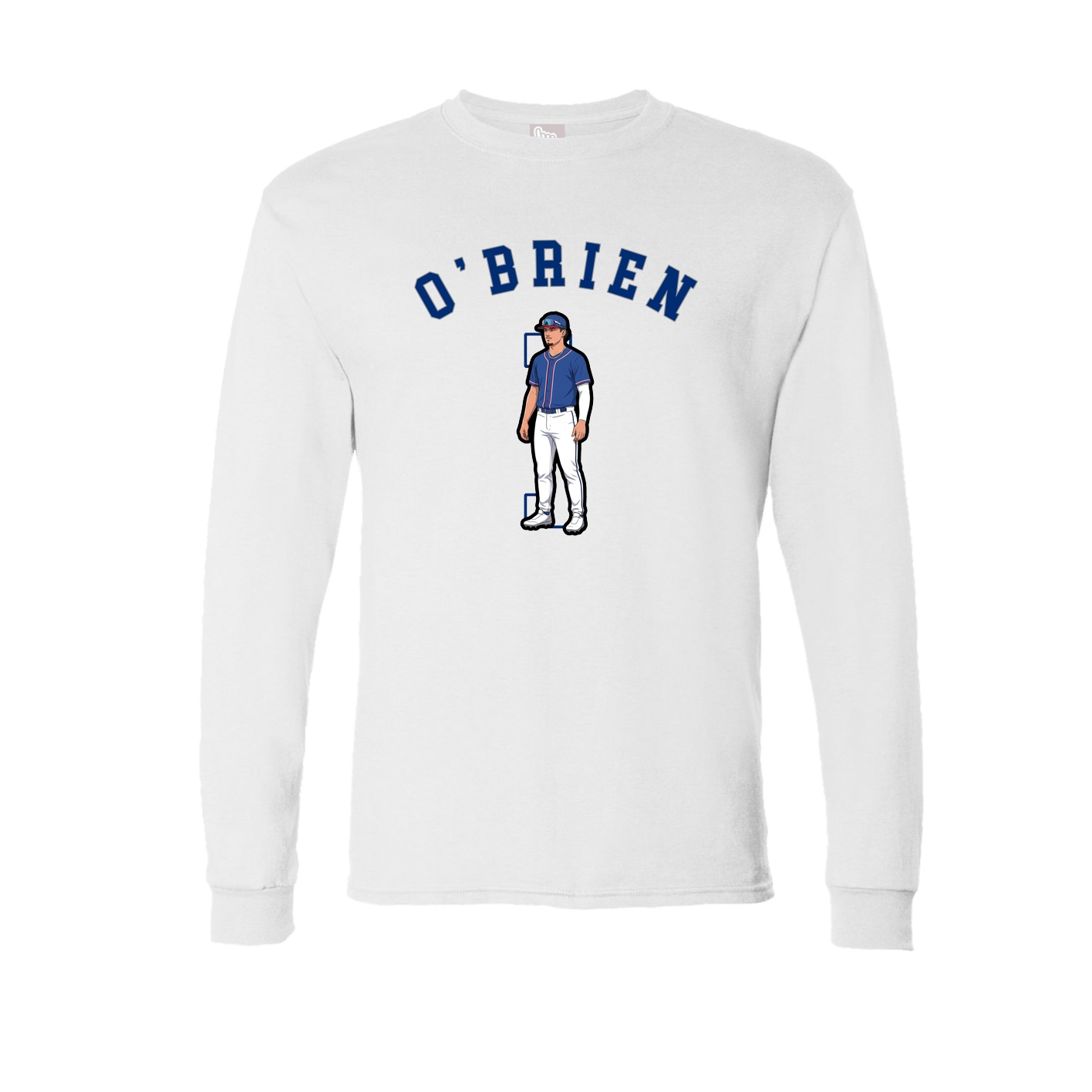 Long Sleeve Tee — Shirsey Arch in White