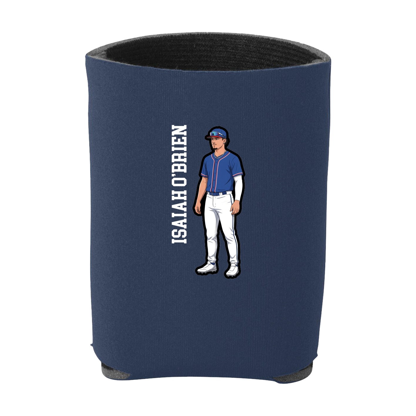 Can Holder — Name Vertical in Navy